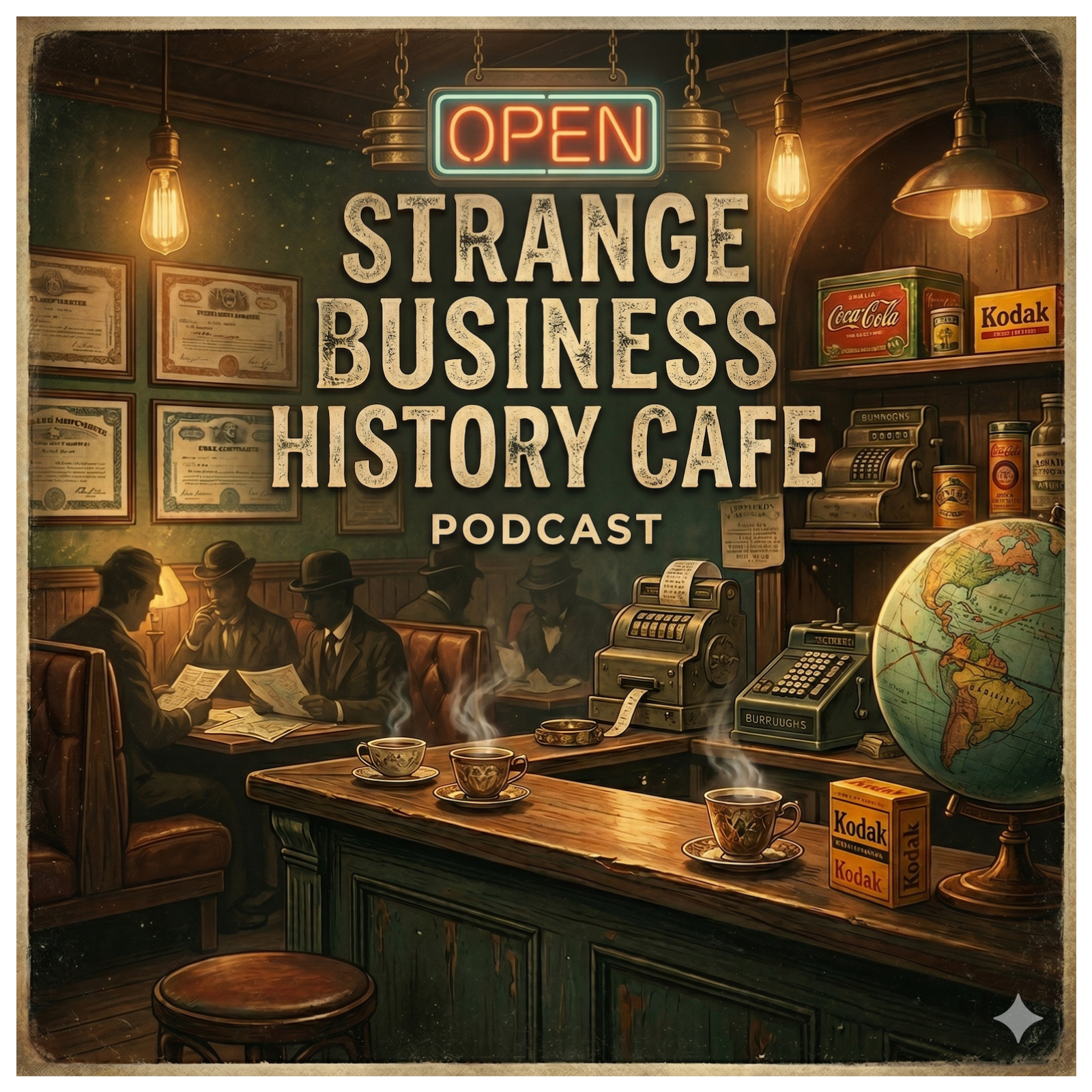 Strange Business History Cafe