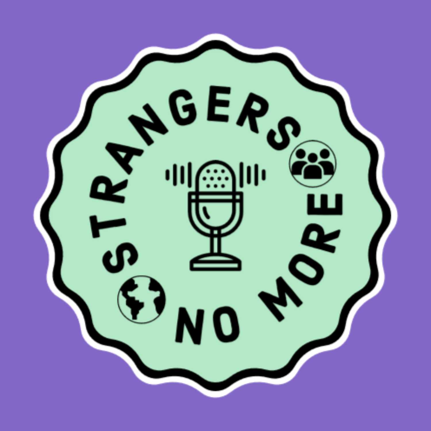 Strangers No More podcast artwork