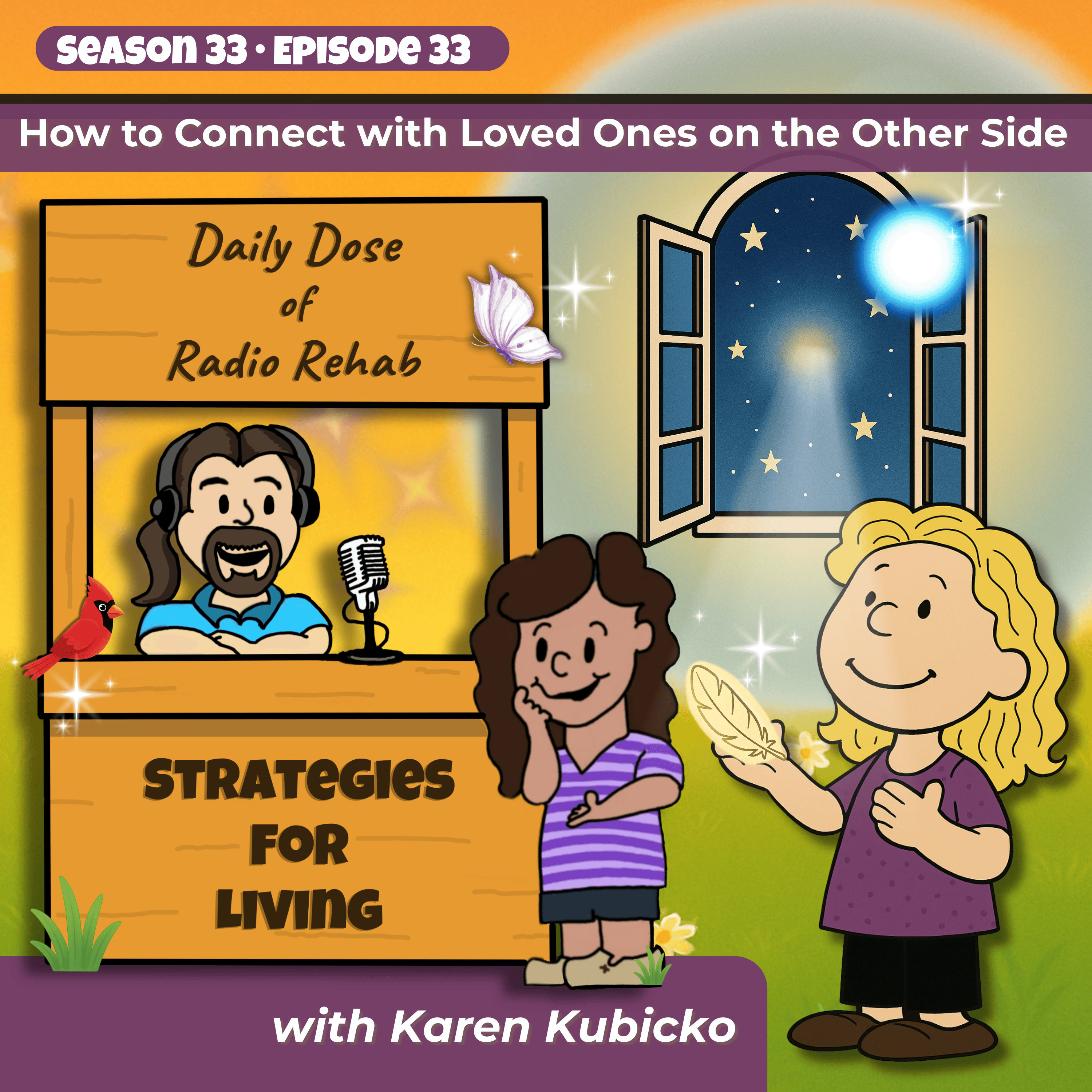 How to Connect with Loved Ones on the Other Side – with Karen Kubicko episode artwork