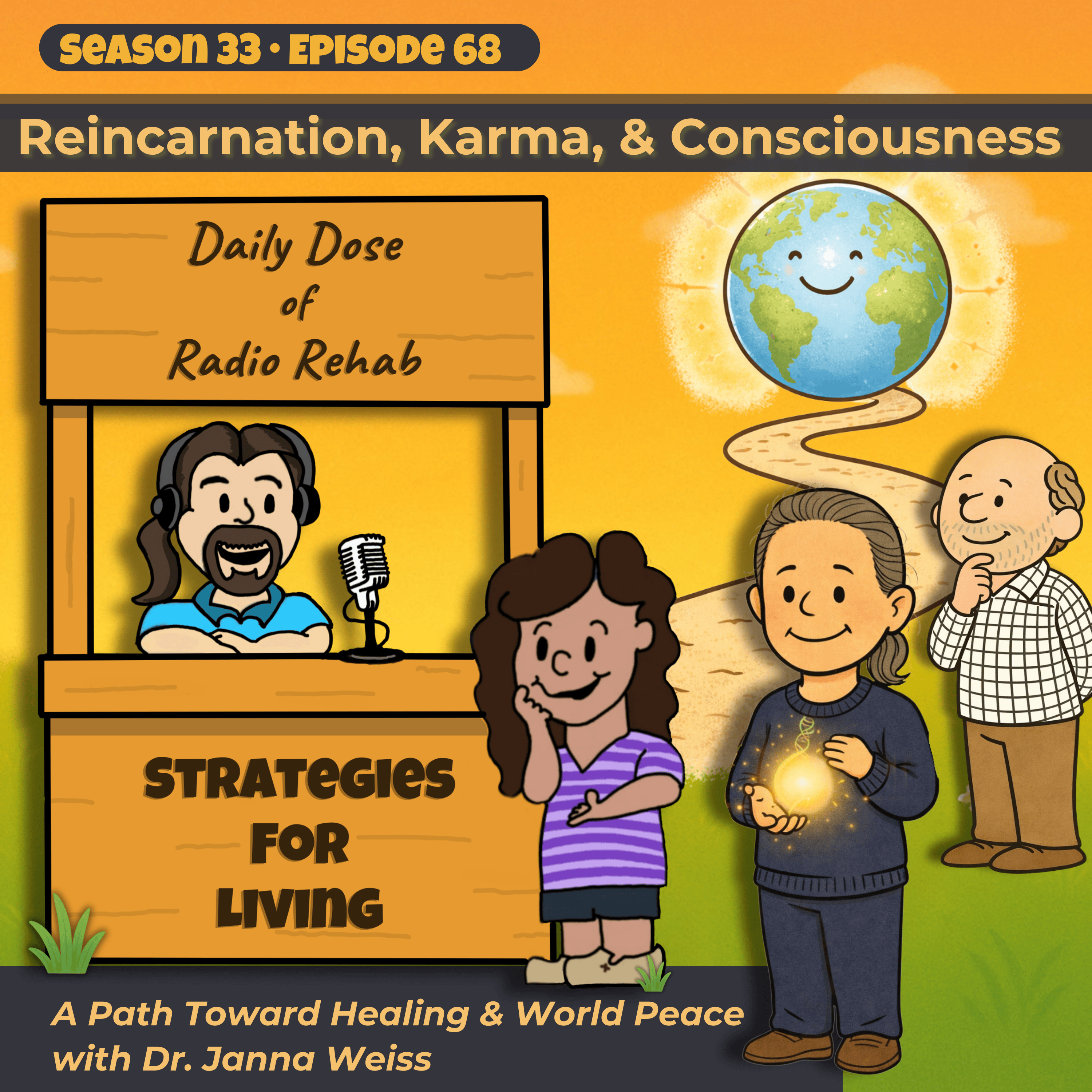 Reincarnation, Karma, & Consciousness: A Path Toward Healing and World Peace episode artwork