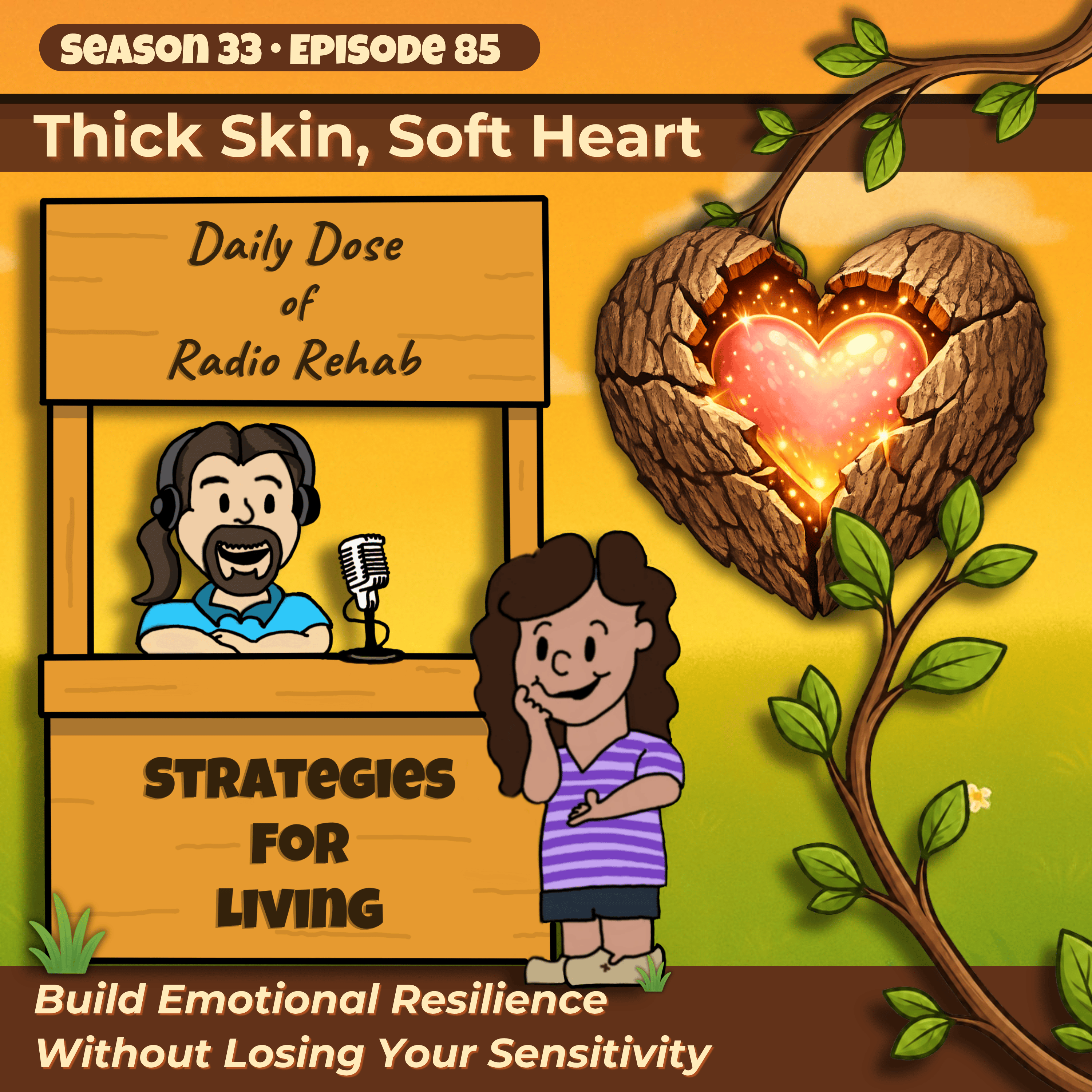 Thick Skin, Soft Heart: How to Build Emotional Resilience Without Losing Your Sensitivity