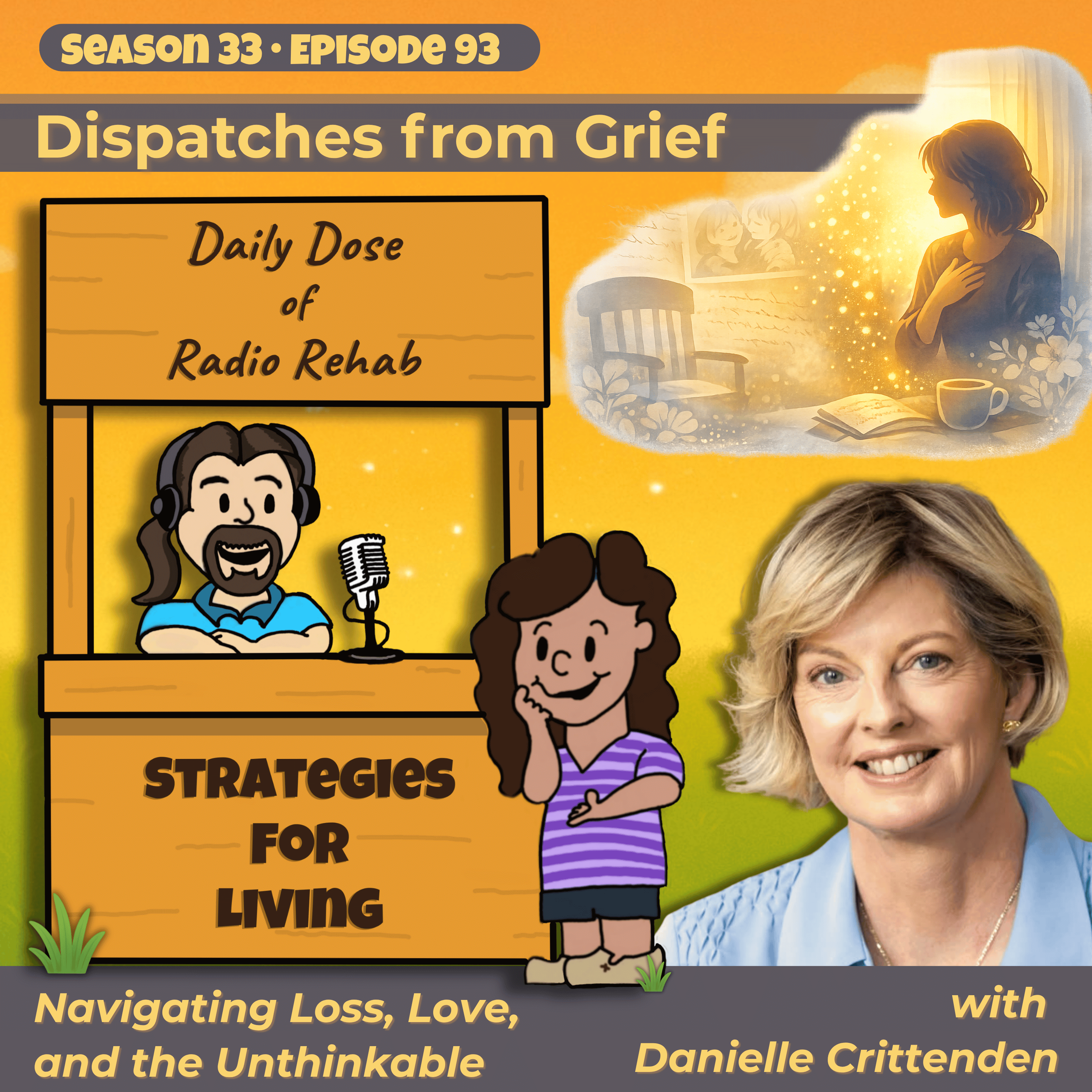 Dispatches from Grief: Navigating Loss, Love, and the Unthinkable with Danielle Crittenden episode artwork