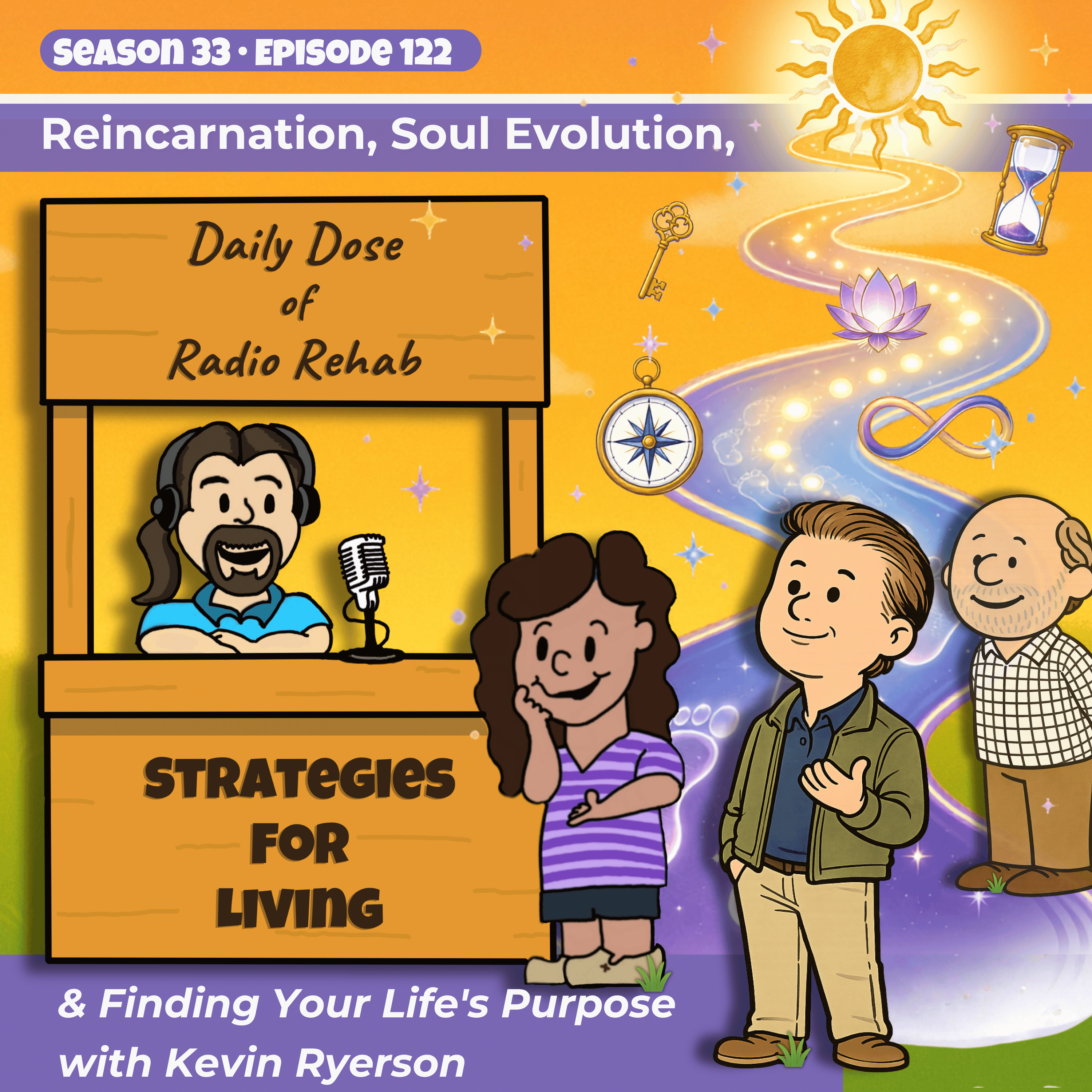 Reincarnation, Soul Evolution, & Finding Your Life's Purpose with Kevin Ryerson episode artwork