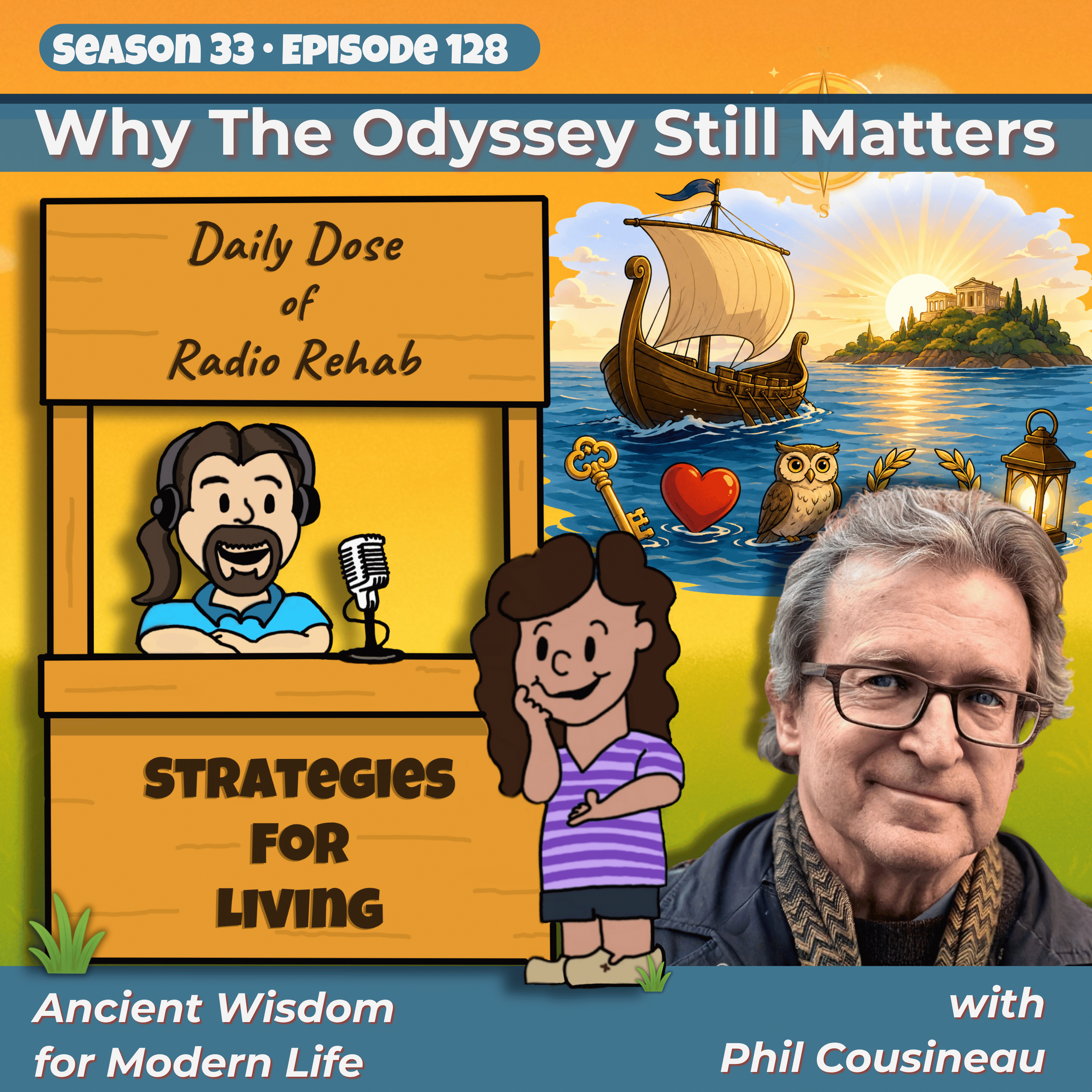 Why The Odyssey Still Matters: Ancient Wisdom for Modern Life episode artwork