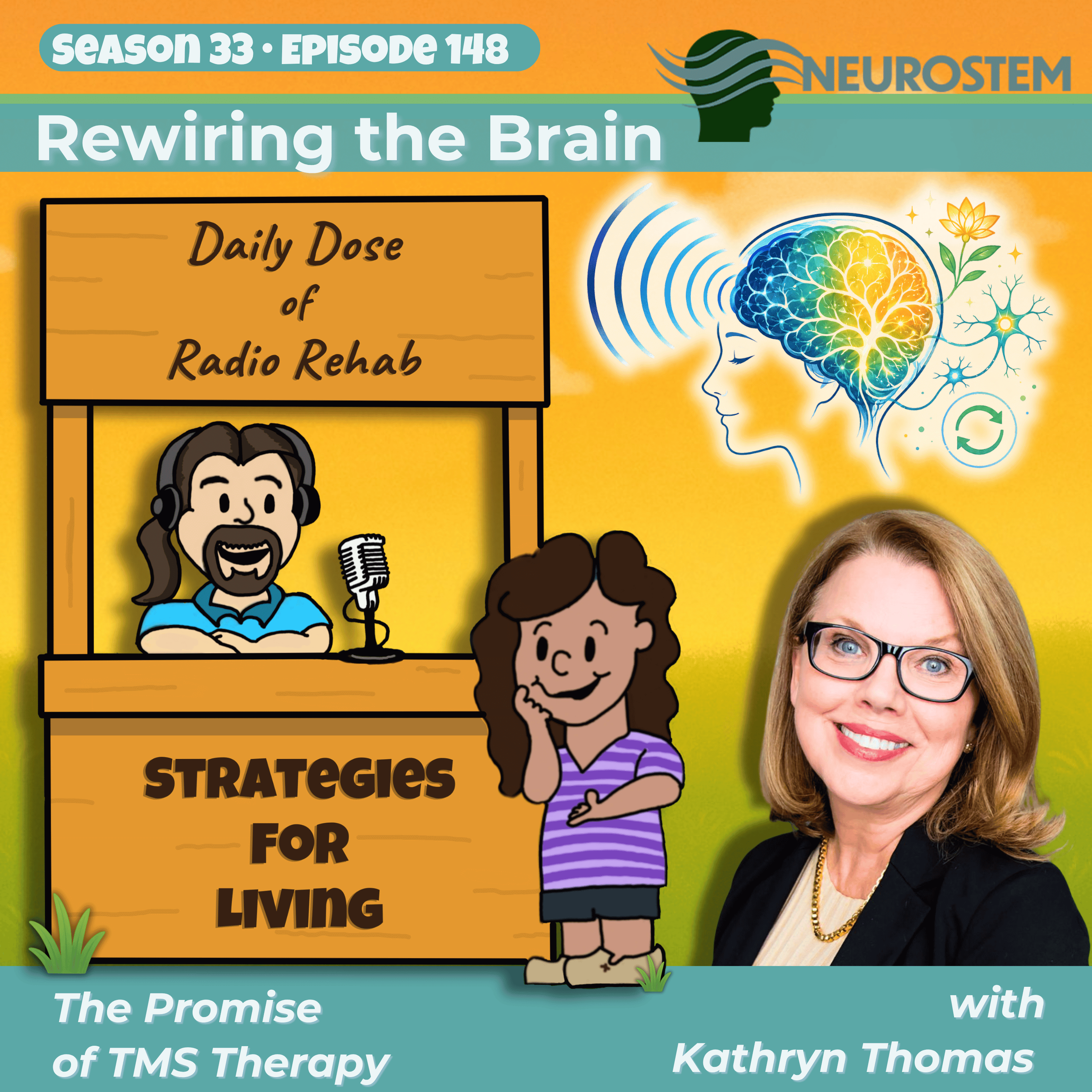 Rewiring the Brain: The Promise of TMS Therapy episode artwork