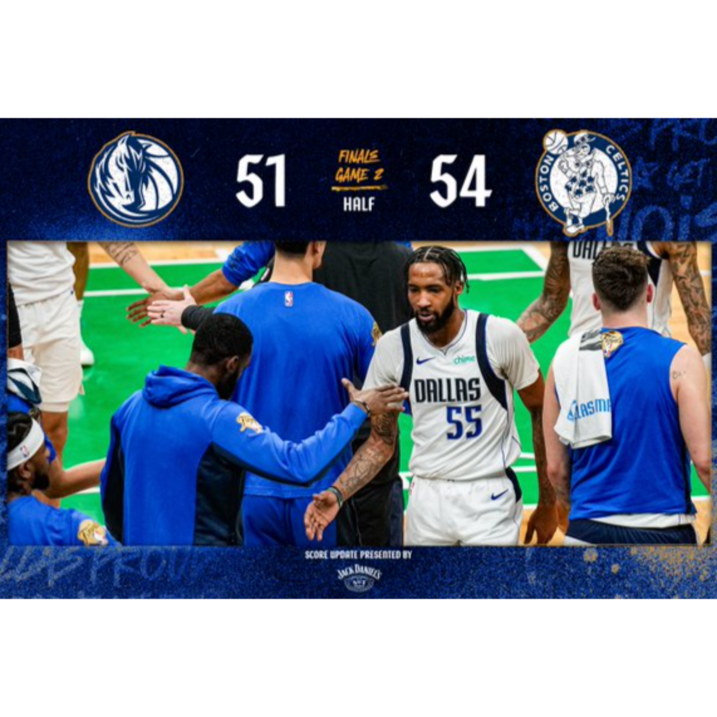 bFb Dallas Mavericks vs Boston Celtics NBA Finals Game 2 Halftime Show episode artwork