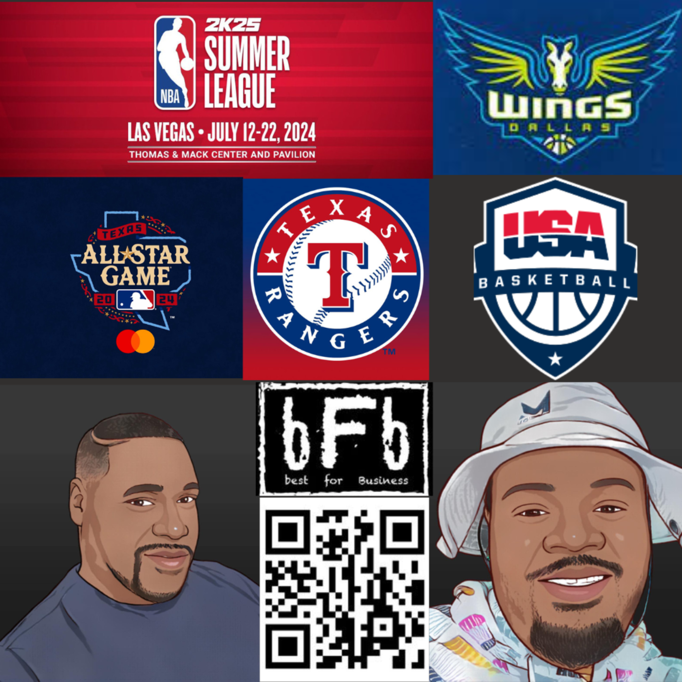 bFb-Summer League, Dallas Wings, Olympics, MLB, News You Can Use episode artwork