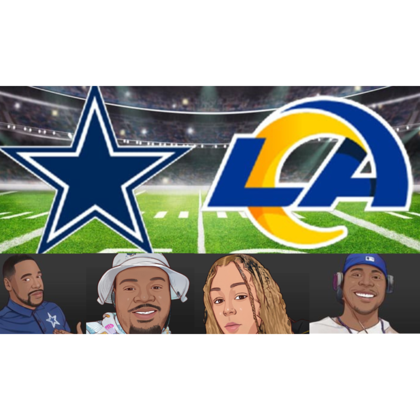bFb Dallas Cowboys-6 vs La Rams-6 Halftime Show episode artwork
