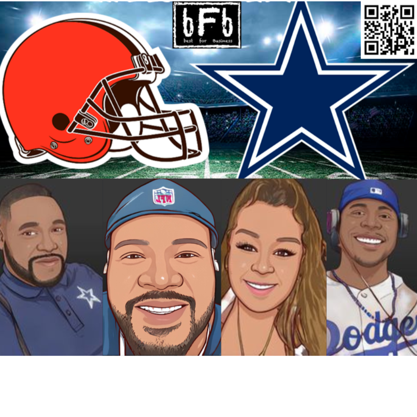 bFb Dallas Cowboys vs Cleveland Browns Pre Game Show episode artwork