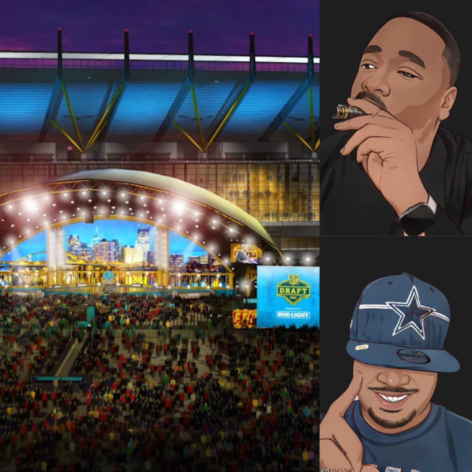 bFb Dallas Cowboys Draft Preview episode artwork