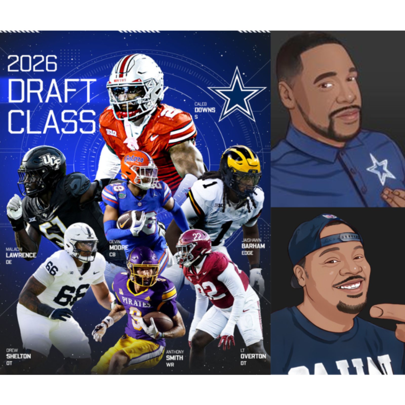 bFb Dallas Cowboys Draft Recap episode artwork