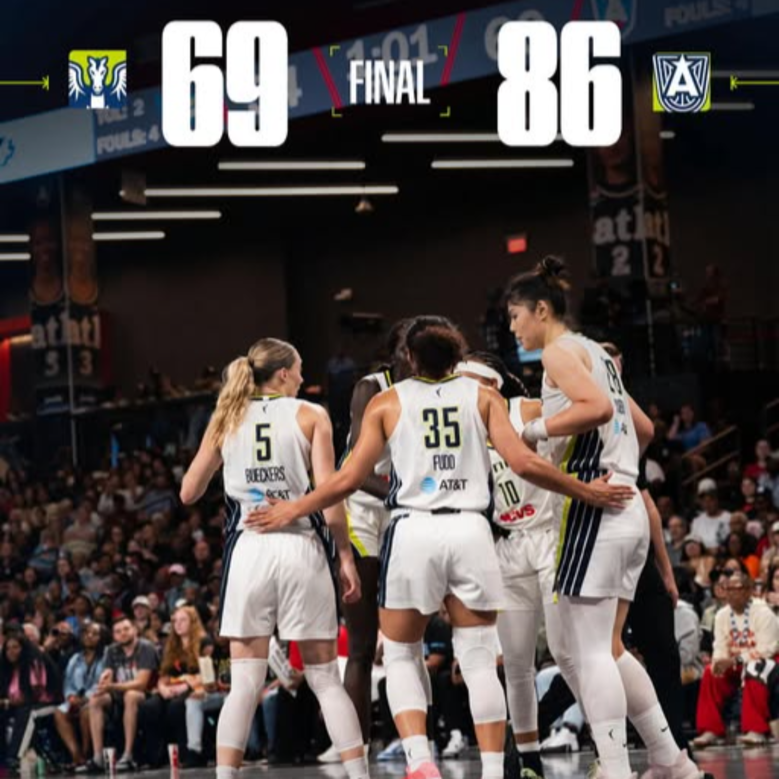 bFb Dallas Wings vs Atlanta Dream Post Game Show  episode artwork
