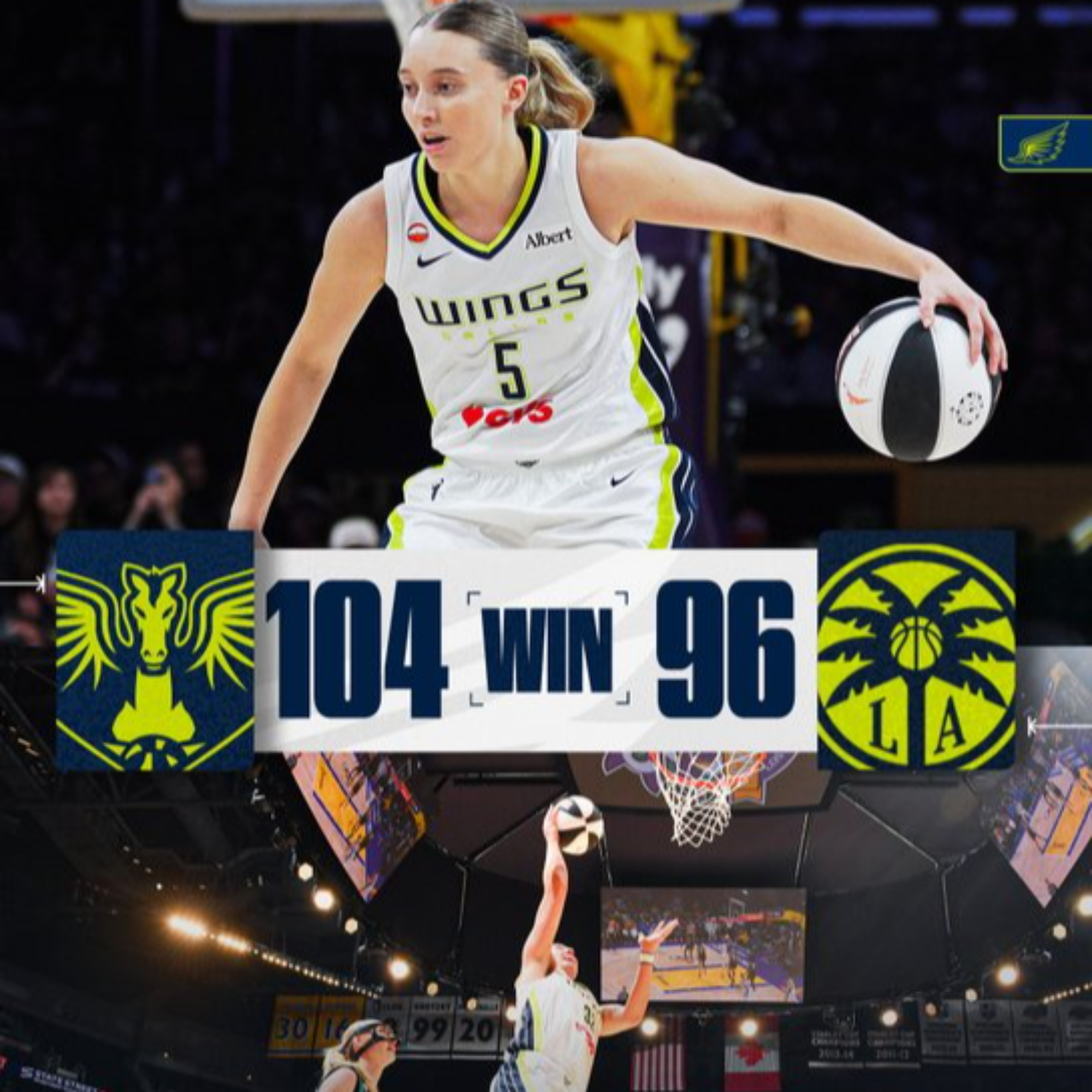 bFb Dallas Wings vs La Sparks Post Game Show  episode artwork