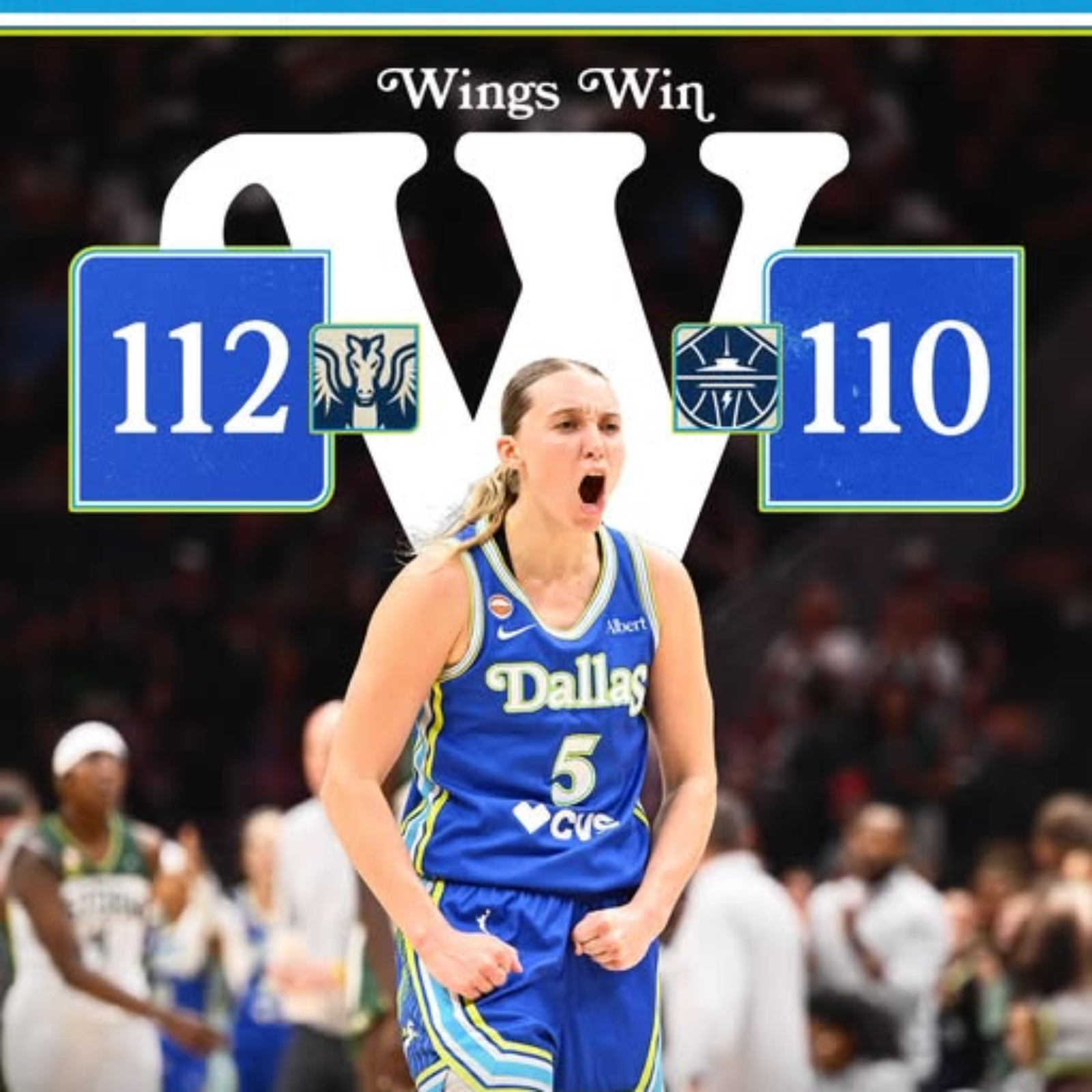bFb Dallas Wings vs Seattle Storm Post Game Show episode artwork