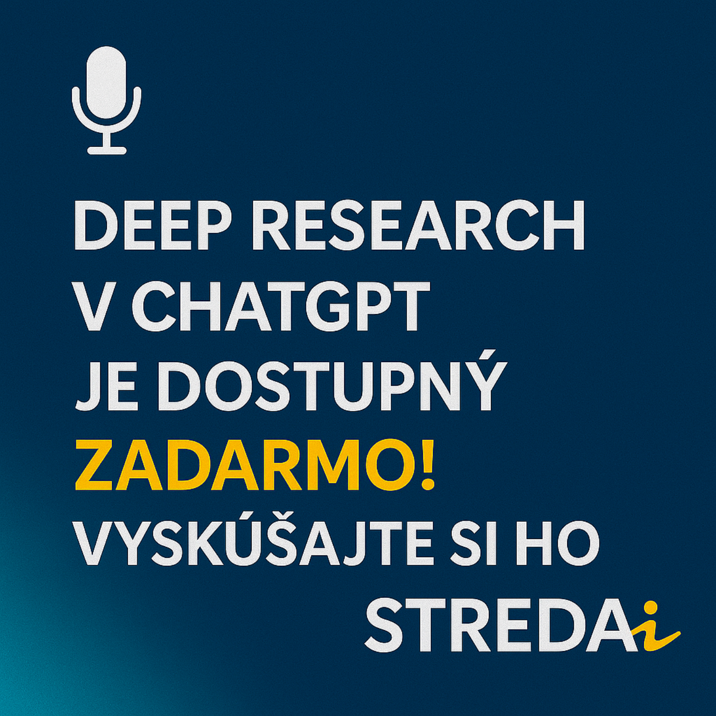 Deep Research v ChatGPT je dostupný ZADARMO! Vyskúšajte si ho | 30.04.2025