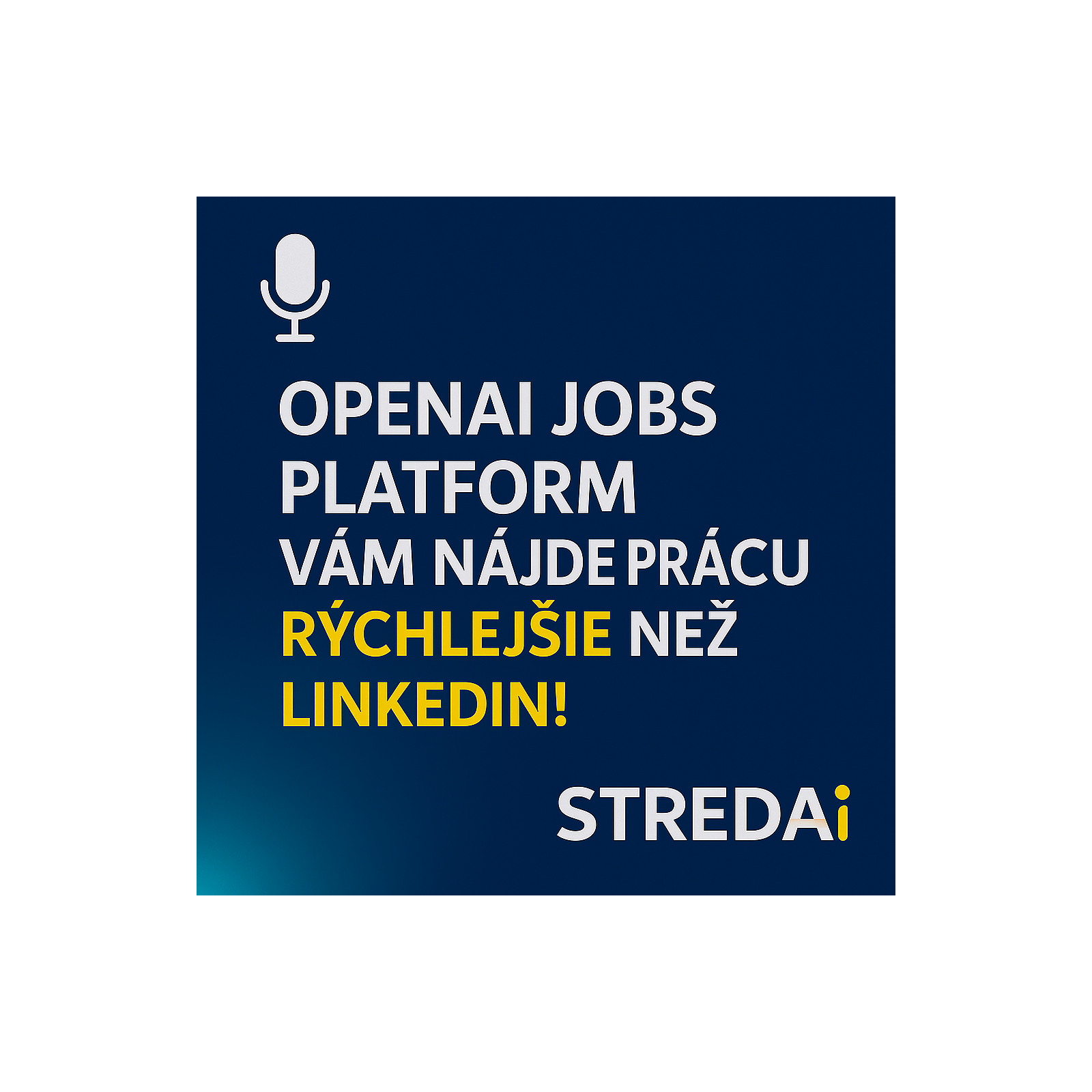 OpenAI Jobs Platform vám nájde prácu rýchlejšie než LinkedIn! | 10.9.2025 episode artwork