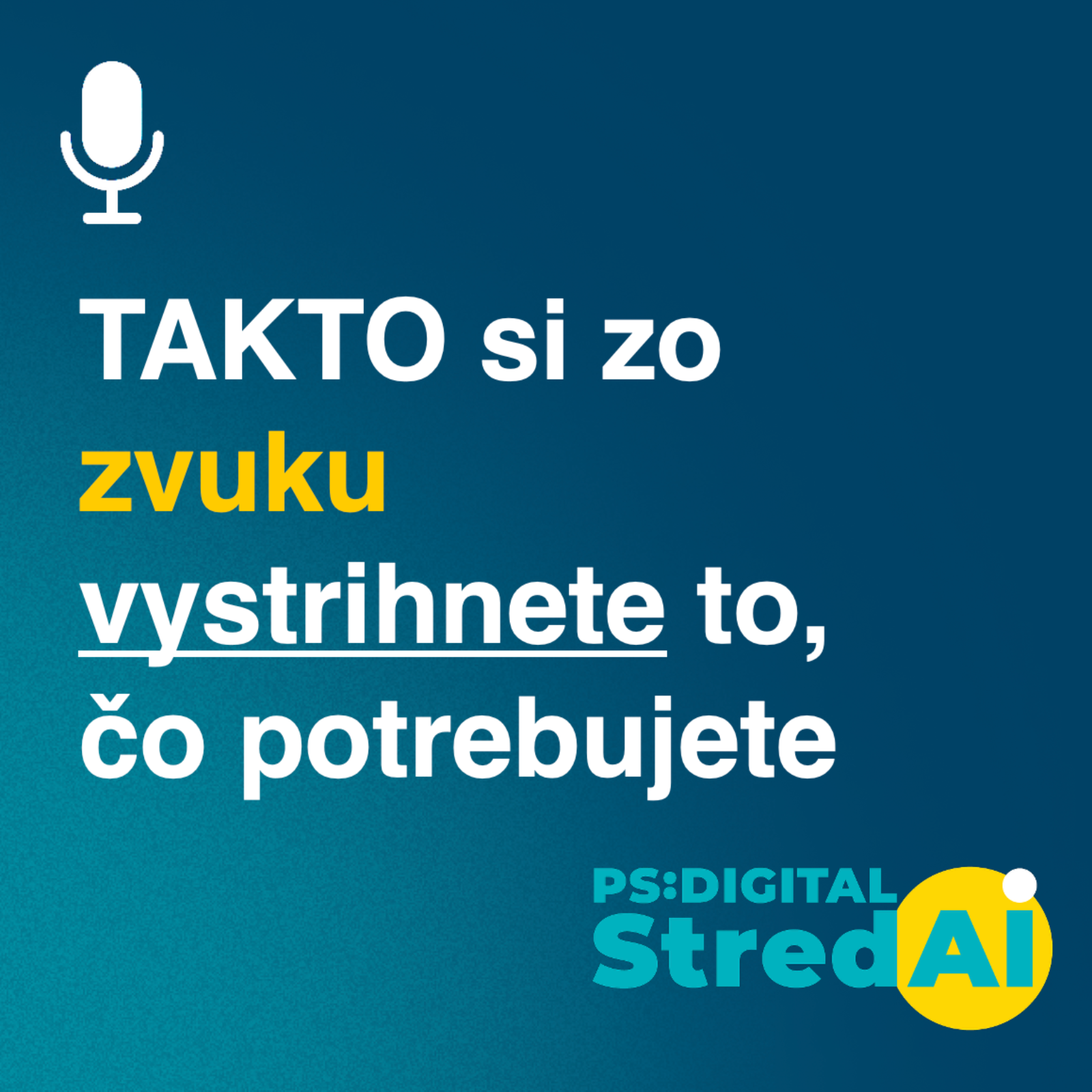 TAKTO si zo zvuku vystrihnete to, čo potrebujete | 24.12.2025