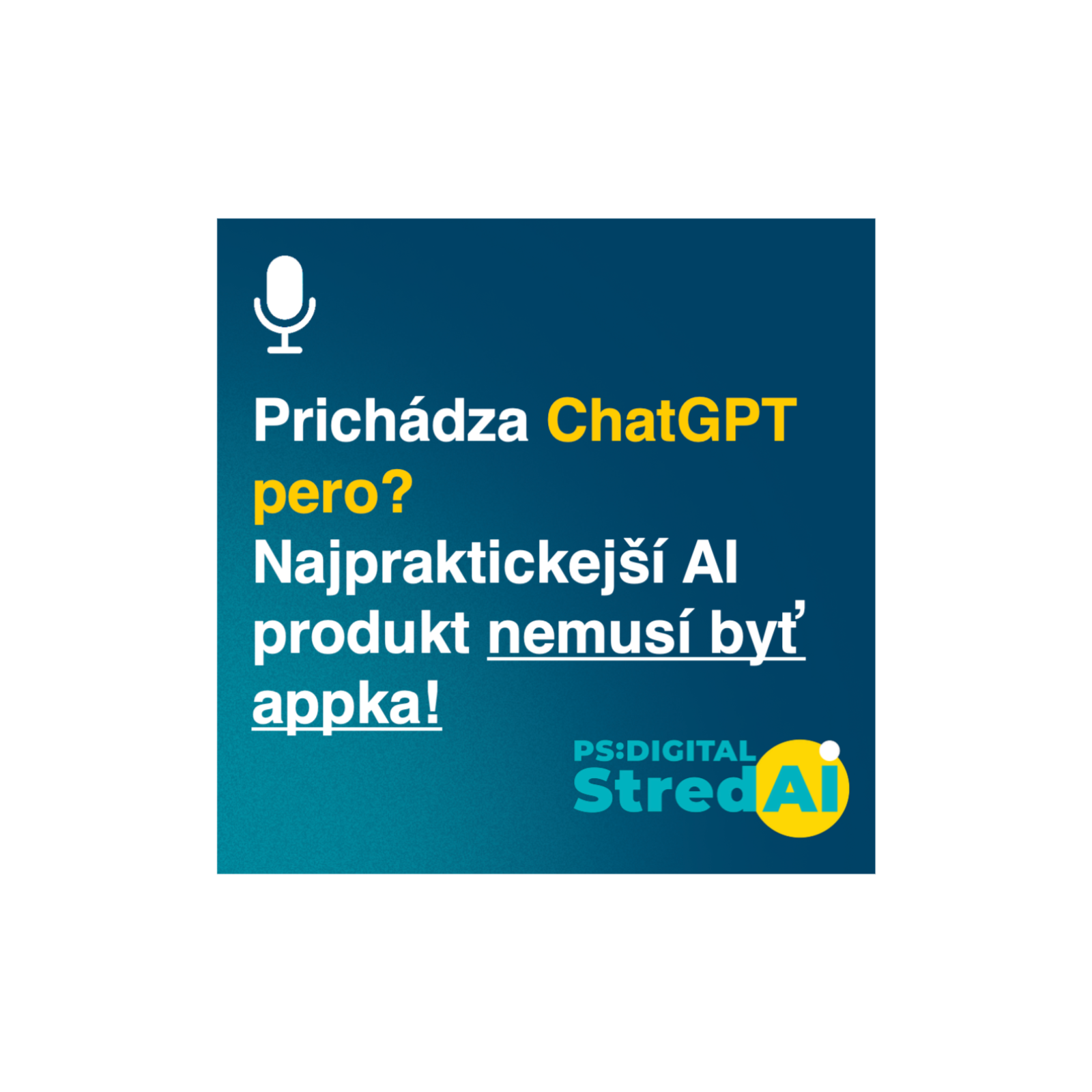 Prichádza ChatGPT pero? Najpraktickejší AI produkt nemusí byť appka | 14.1.2026