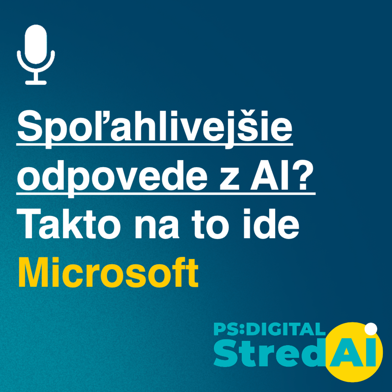 Spoľahlivejšie odpovede z AI? Takto na to ide Microsoft | 01.04.2026 episode artwork