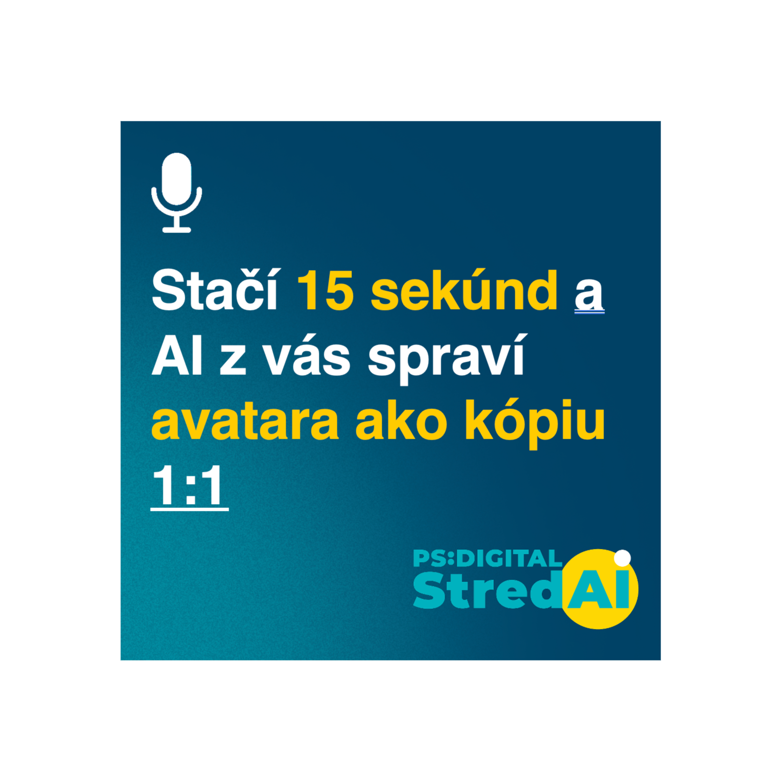 Stačí 15 sekúnd a AI z vás spraví avatara ako kópiu 1:1 | 15.04.2026