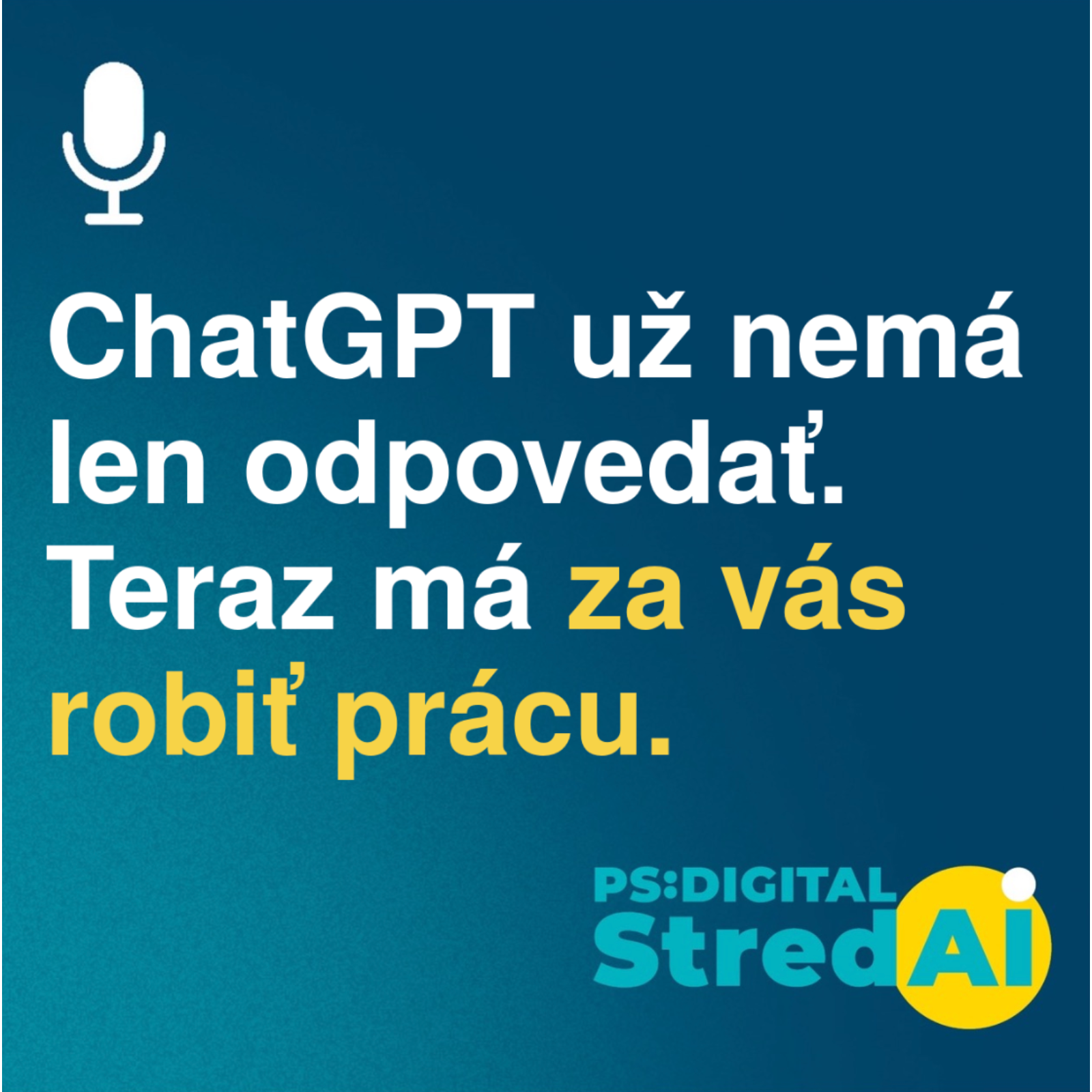 ChatGPT už nemá len odpovedať. Teraz má za vás robiť prácu. | 15.07.2026