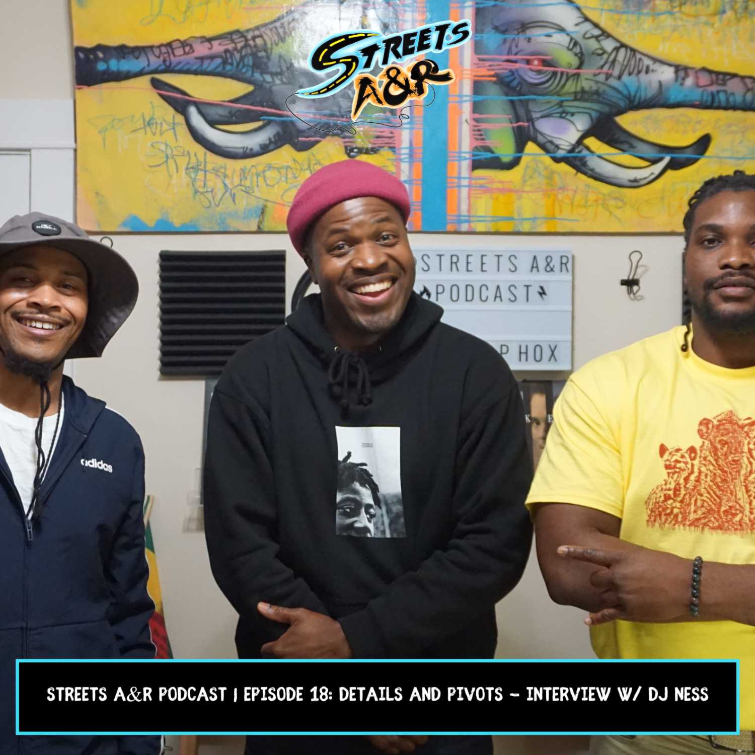 Streets A&R Podcast | Episode 18: Details and Pivots - Interview w/ DJ Ness episode artwork