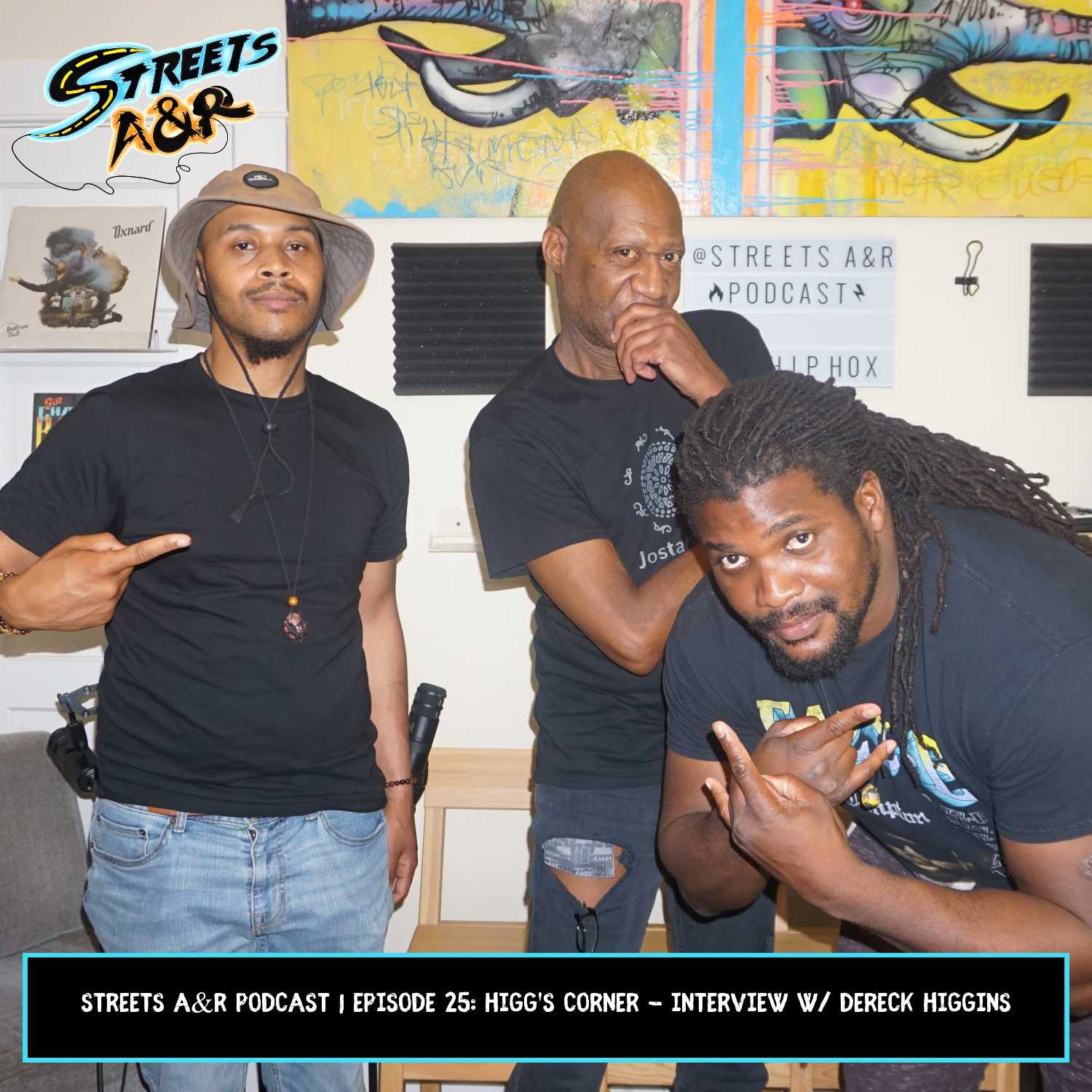 Streets A&R Podcast | Episode 25: Higg's Corner - Interview w/ Dereck Higgins