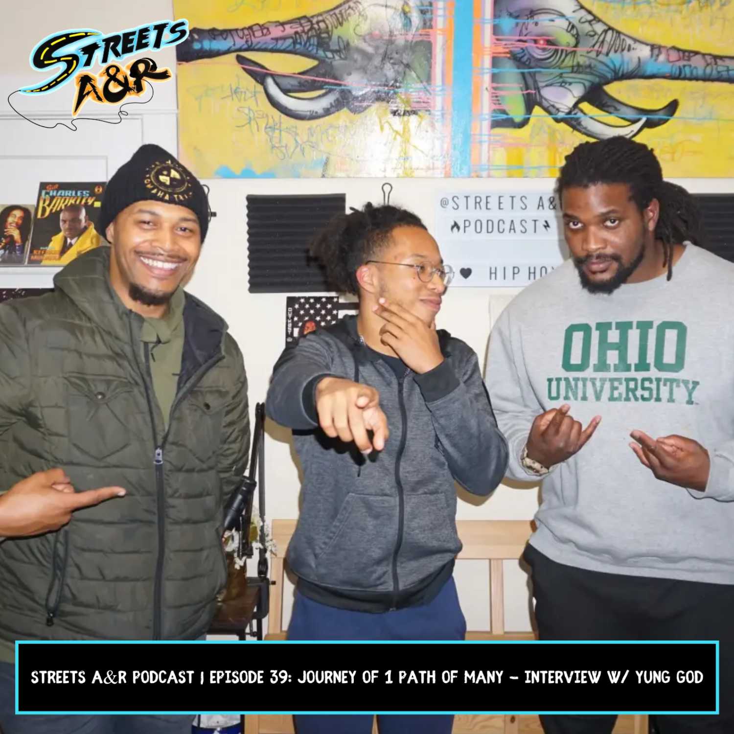 Streets A&R Podcast | Episode 39: Journey of 1 Path of Many - Interview w/ Yung God