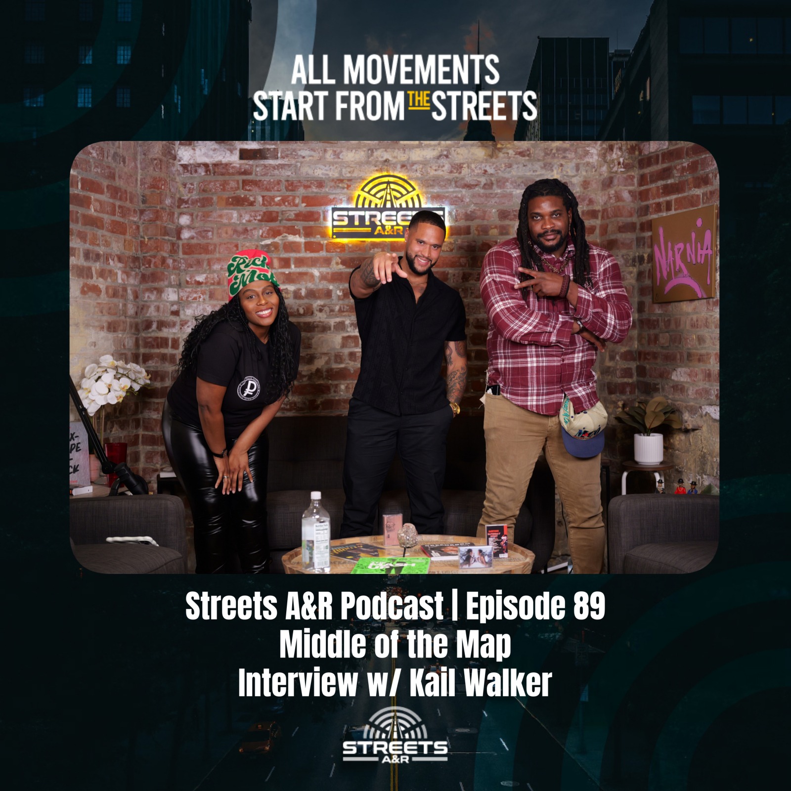 Streets A&R Podcast | Episode 89: Middle of the Map - Interview w/ Kail Walker