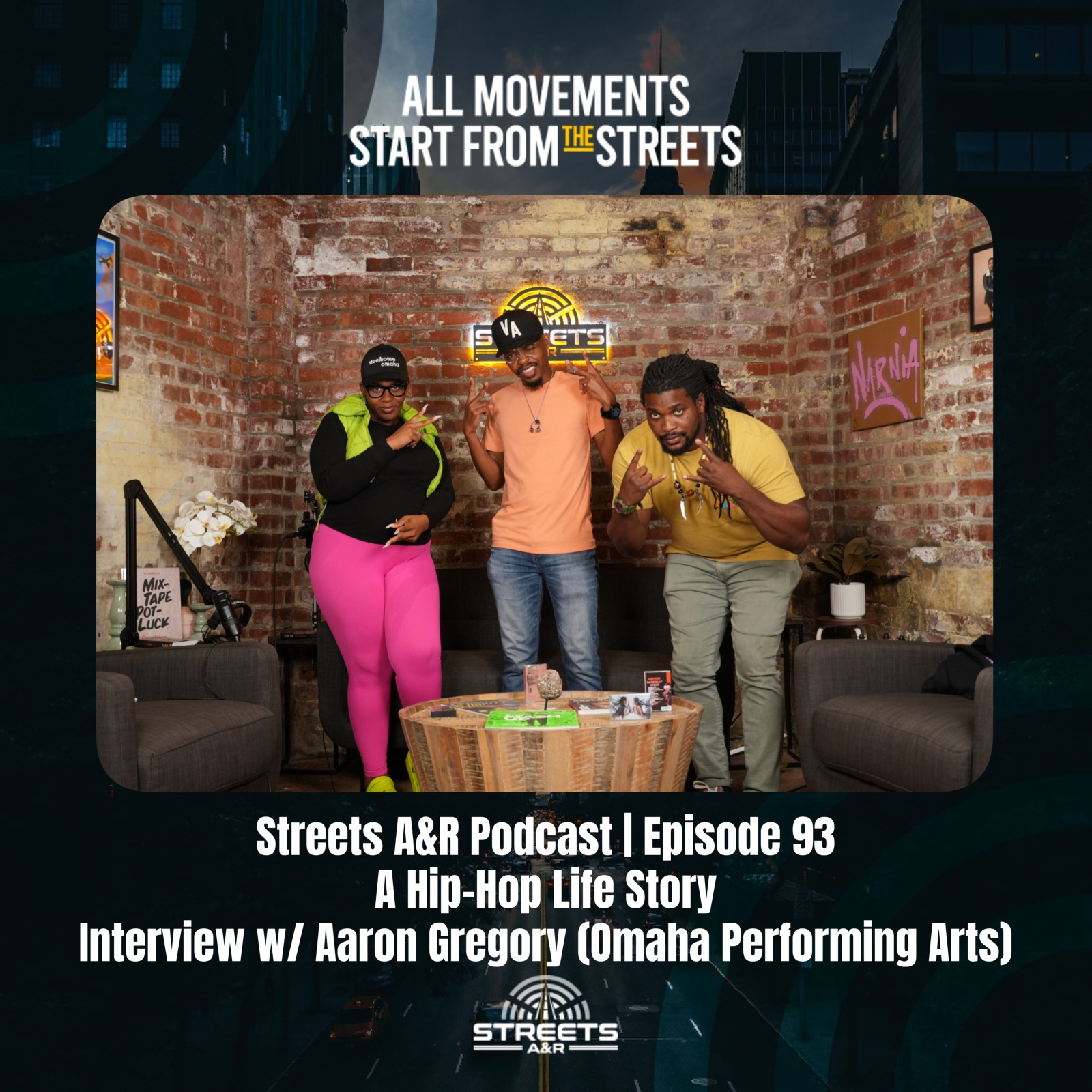 Streets A&R Podcast | Episode 93: A Hip-Hop Life Story - Interview w/ Aaron Gregory episode artwork