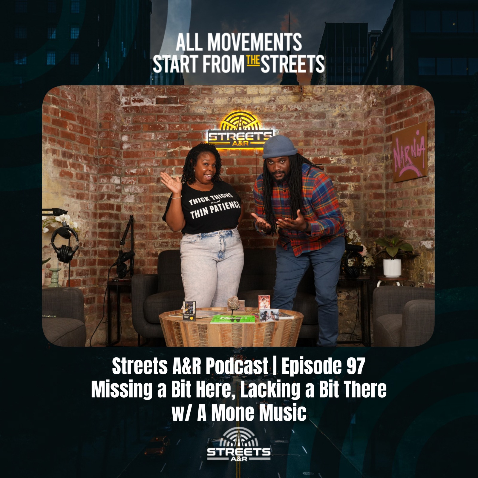 Streets A&R Podcast | Episode 97: Missing a Bit Here, Lacking a Bit There w/ A Mone Music episode artwork