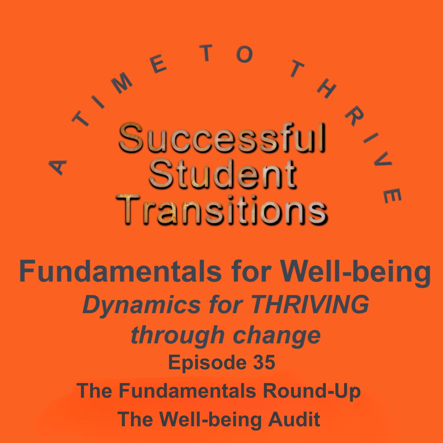 Successful Student Transitions - A Time to Thrive