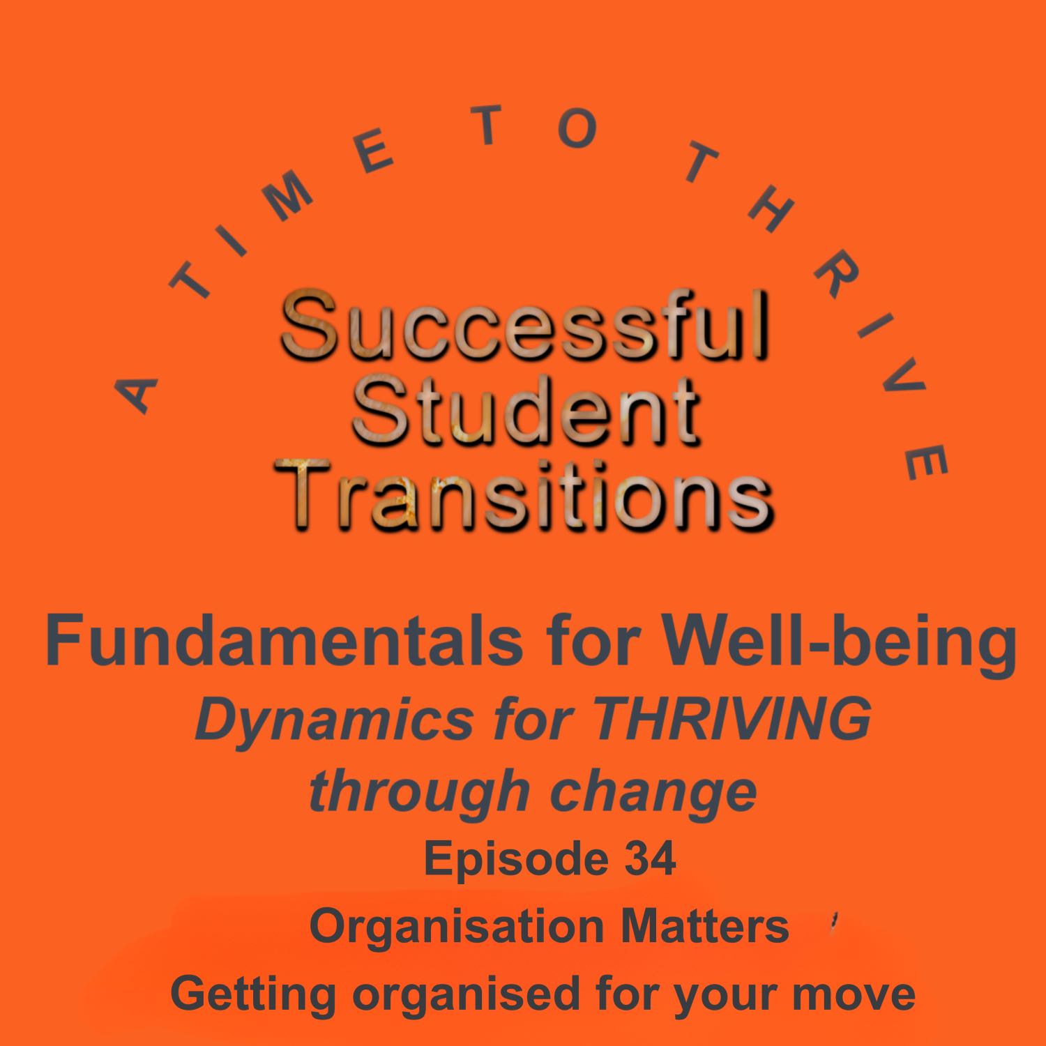 Successful Student Transitions - A Time to Thrive