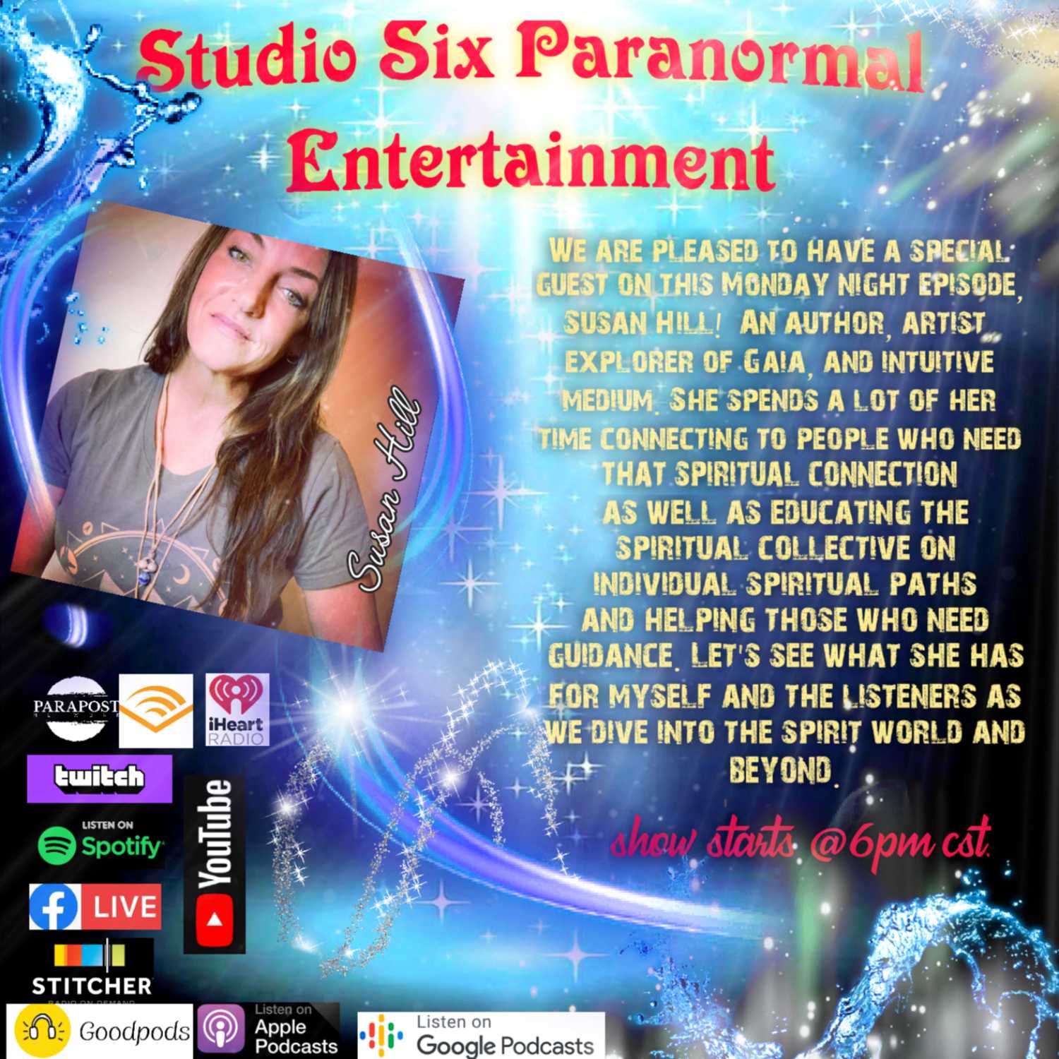 Interview with Intuitive Medium Susan Hill (Spiritual talk and support) Interview with Intuitive Medium Susan Hill (Spiritual talk and support)