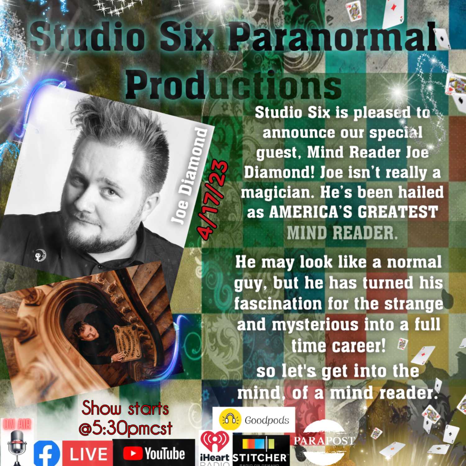 Interview with "Mind Reader" Joe Diamond Interview with "Mind Reader" Joe Diamond