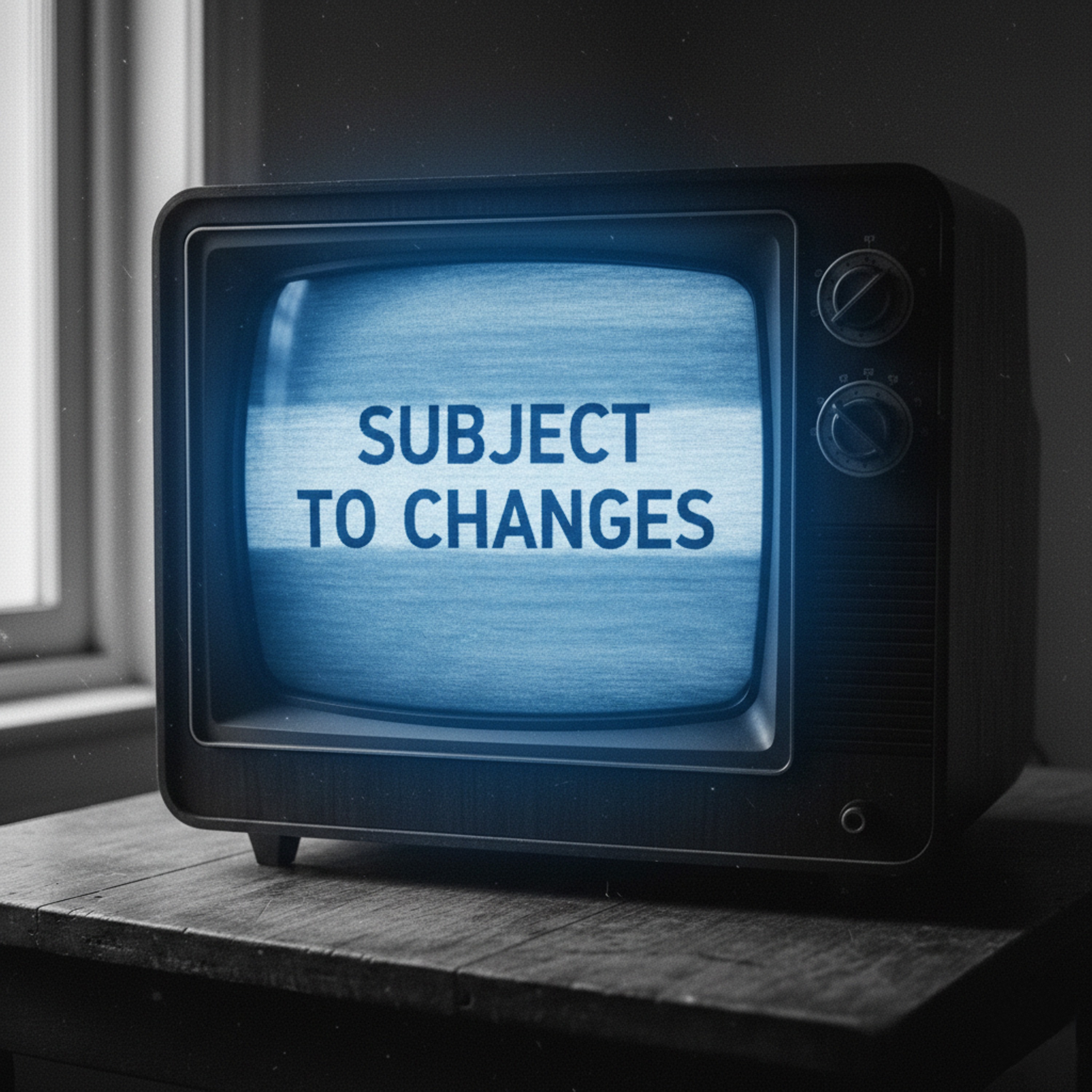 SUBJECT TO CHANGES cover art