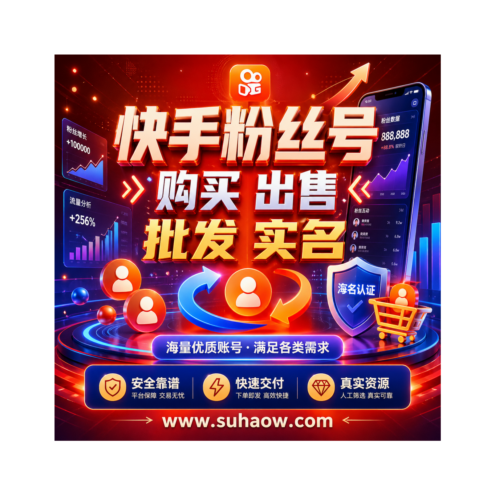 快手粉丝号购买出售批发实名平台可靠吗？一文教你安全选购优质账号 episode artwork