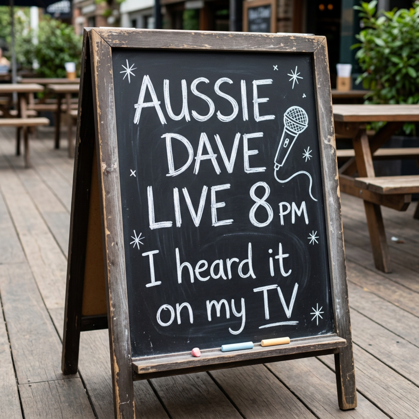 Sunday 19th July 2026 - I heard it on the TV episode artwork