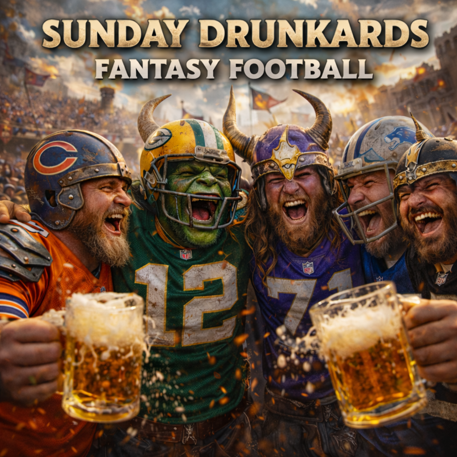 Sunday Drunkards Fantasy Football podcast artwork
