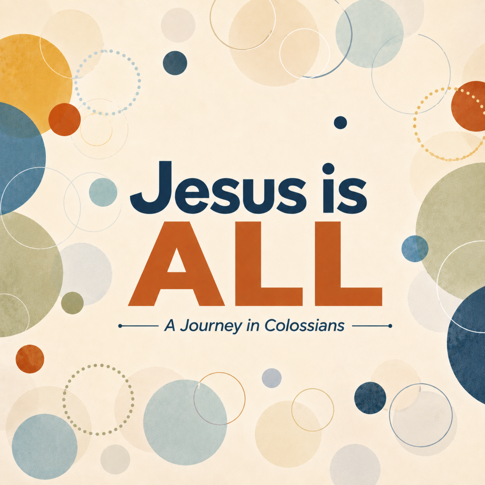 Jesus is All 08/30/26 episode artwork