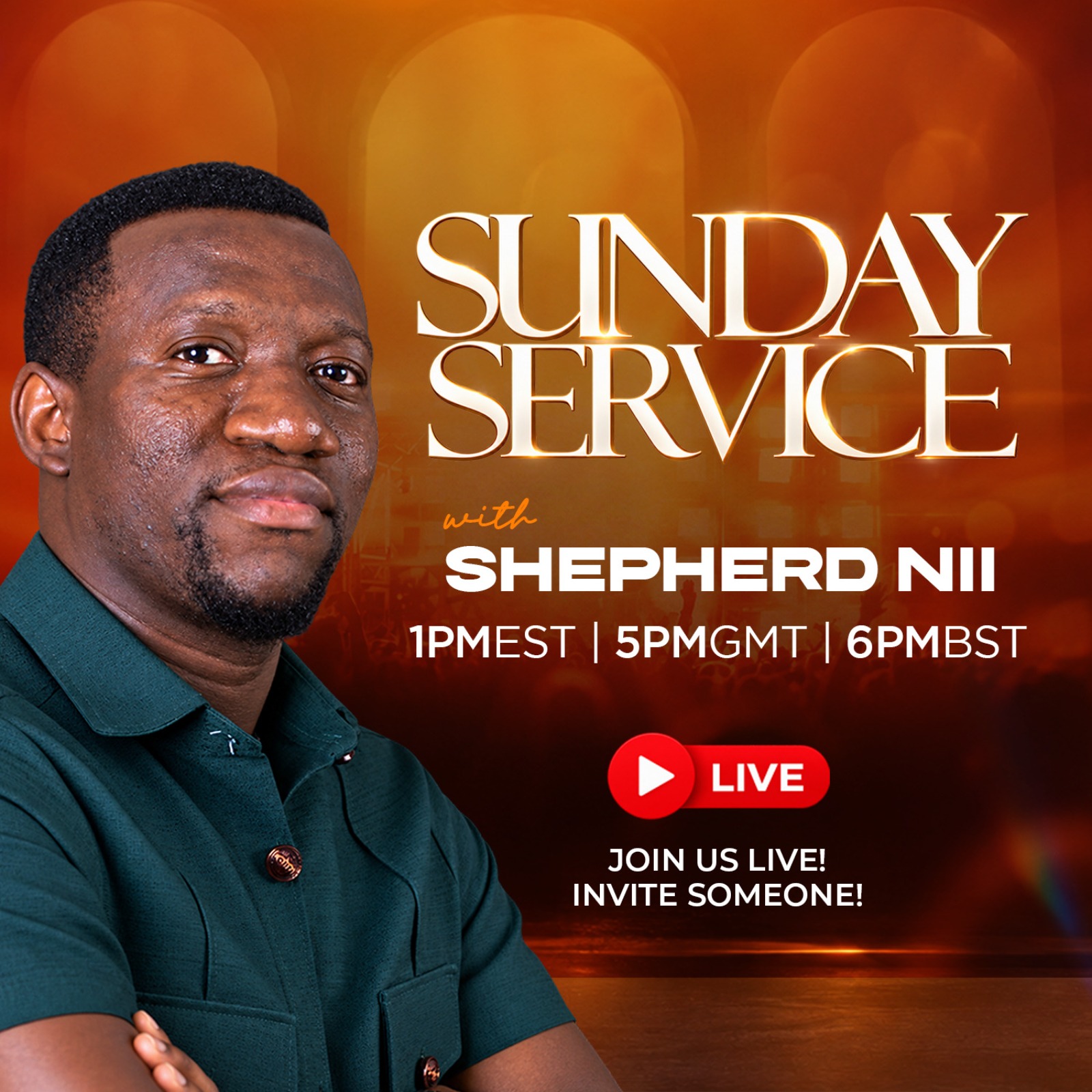 Sunday Service With Shepherd Nii cover art