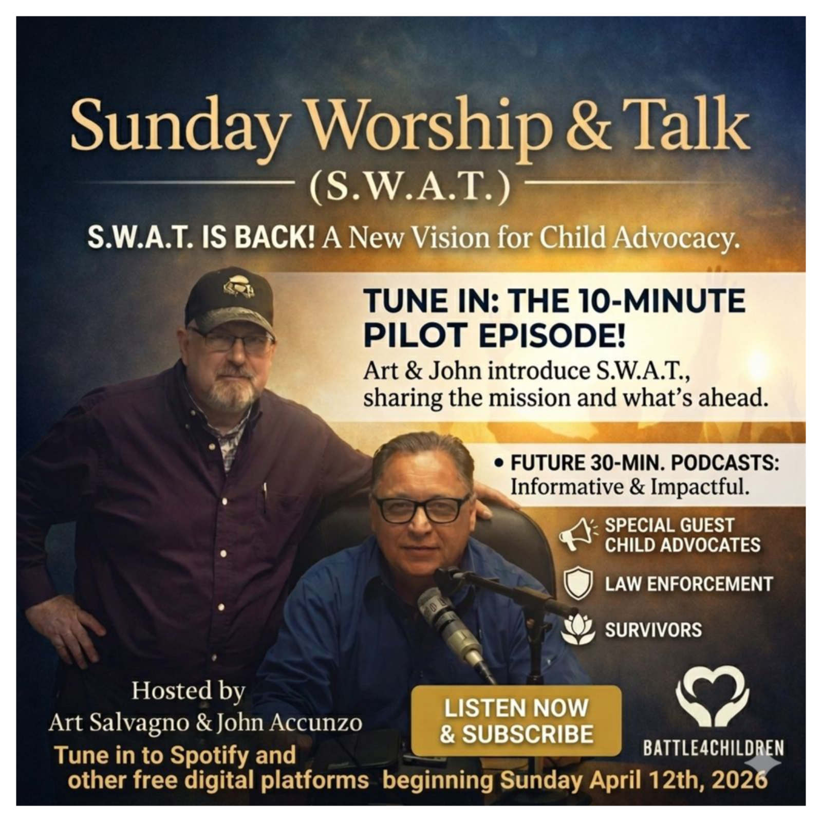 Sunday Worship and Talk with Art & John episode artwork