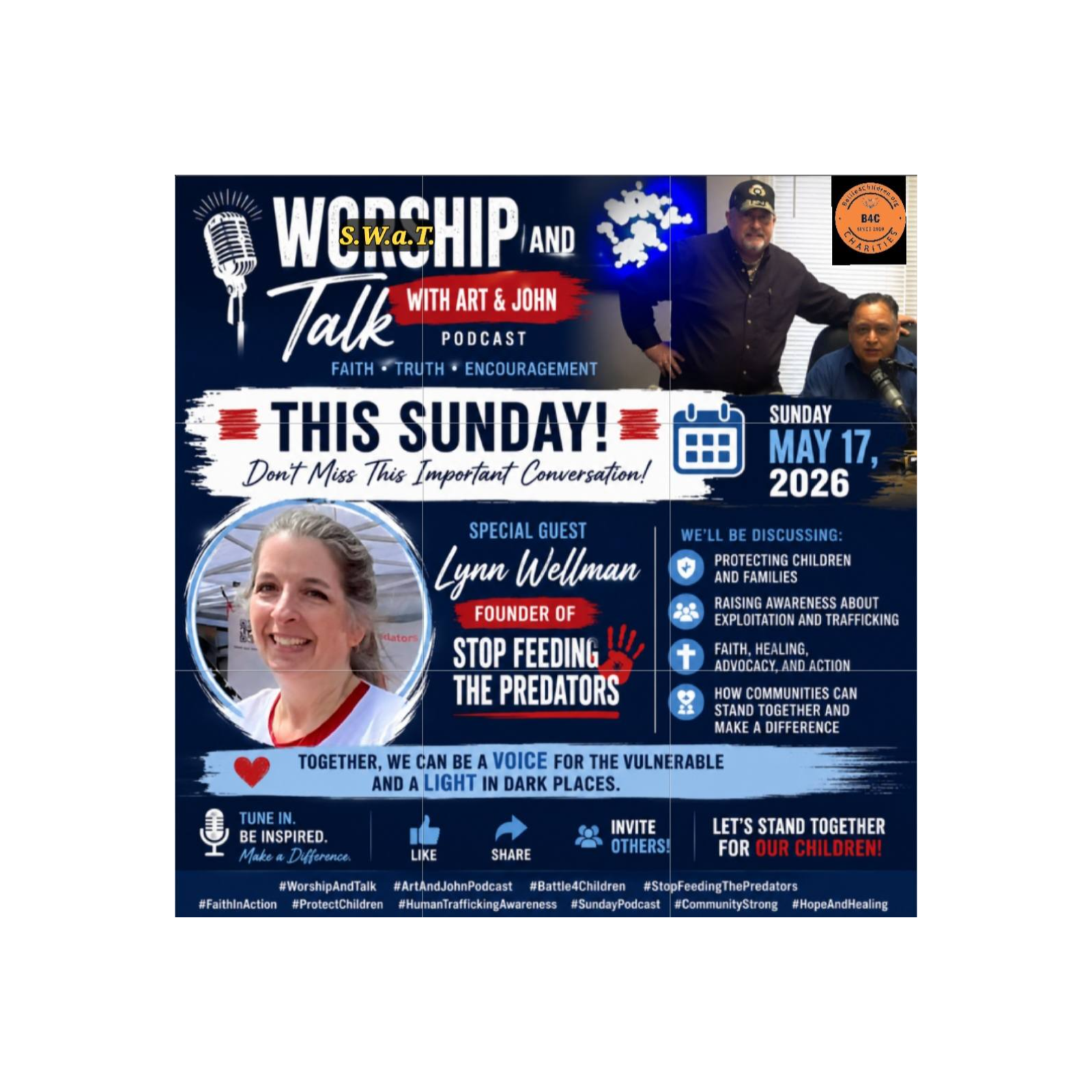 Season 1 Ep 1 Sunday Worship & Talk w/Art & John episode artwork