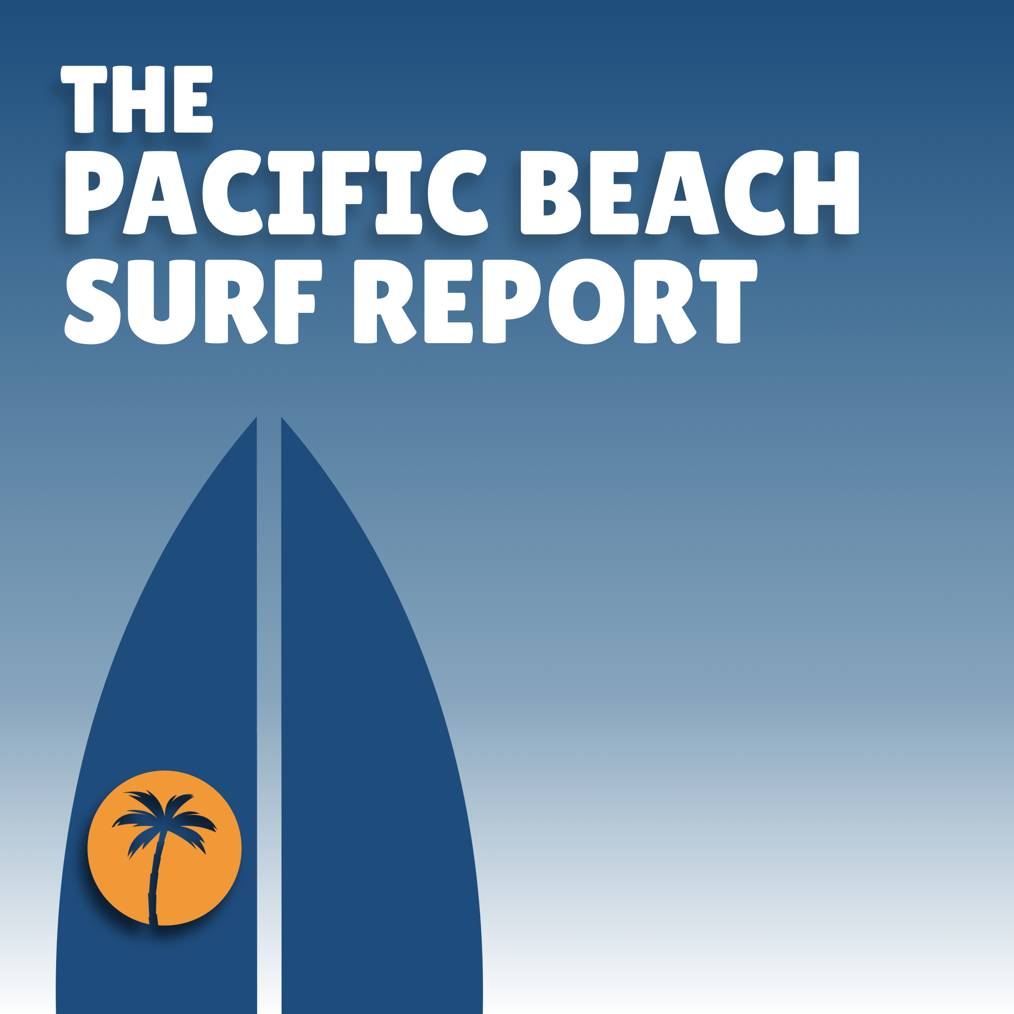 Surf Report: Saturday Morning, there's patchy fog, and Feels Like 76°, with 5 mph Wind. episode artwork