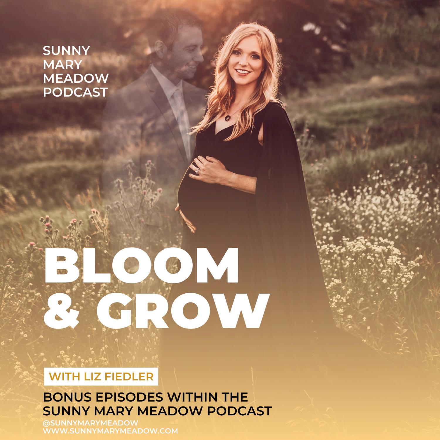 cover of episode Bloom & Grow: My experience with grief and widowhood to help you bloom and grow. Welcome to B&G.