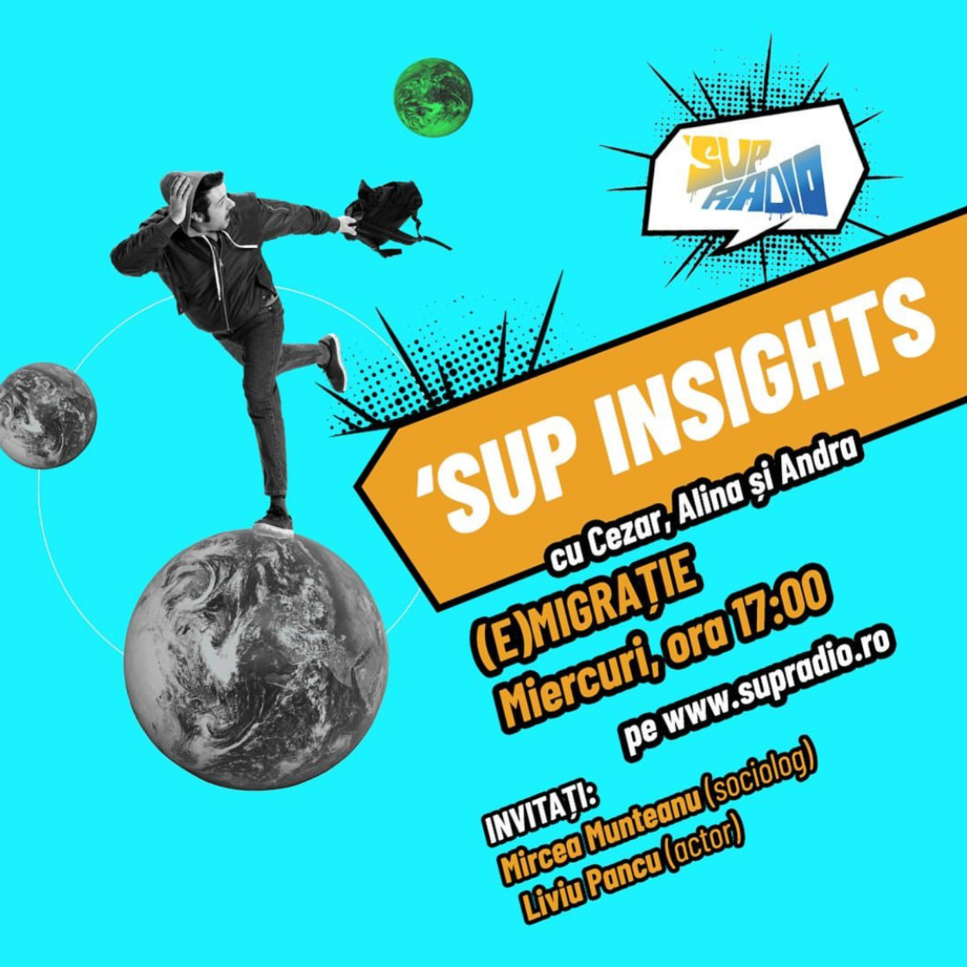 Sup Insights- Emigranții/ invitați Mircea Munteanu și Liviu Pancu episode artwork