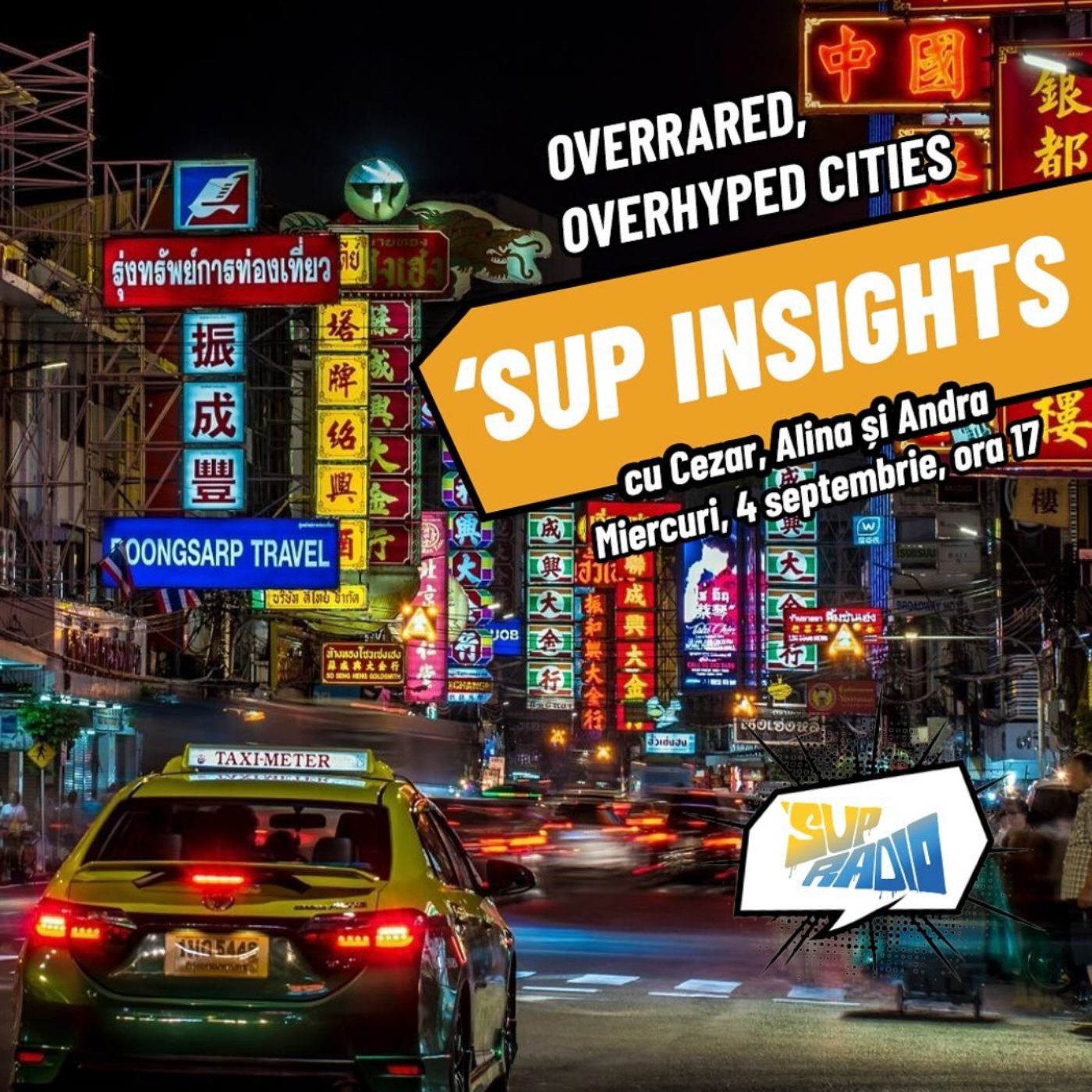 SUP Insights- Overrated/ Overhyped Cities episode artwork