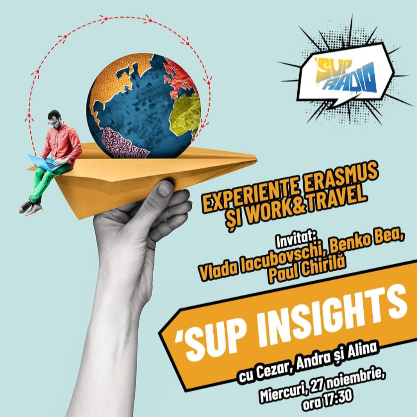Sup Insights- Experiențe Erasmus și Work & Travel episode artwork