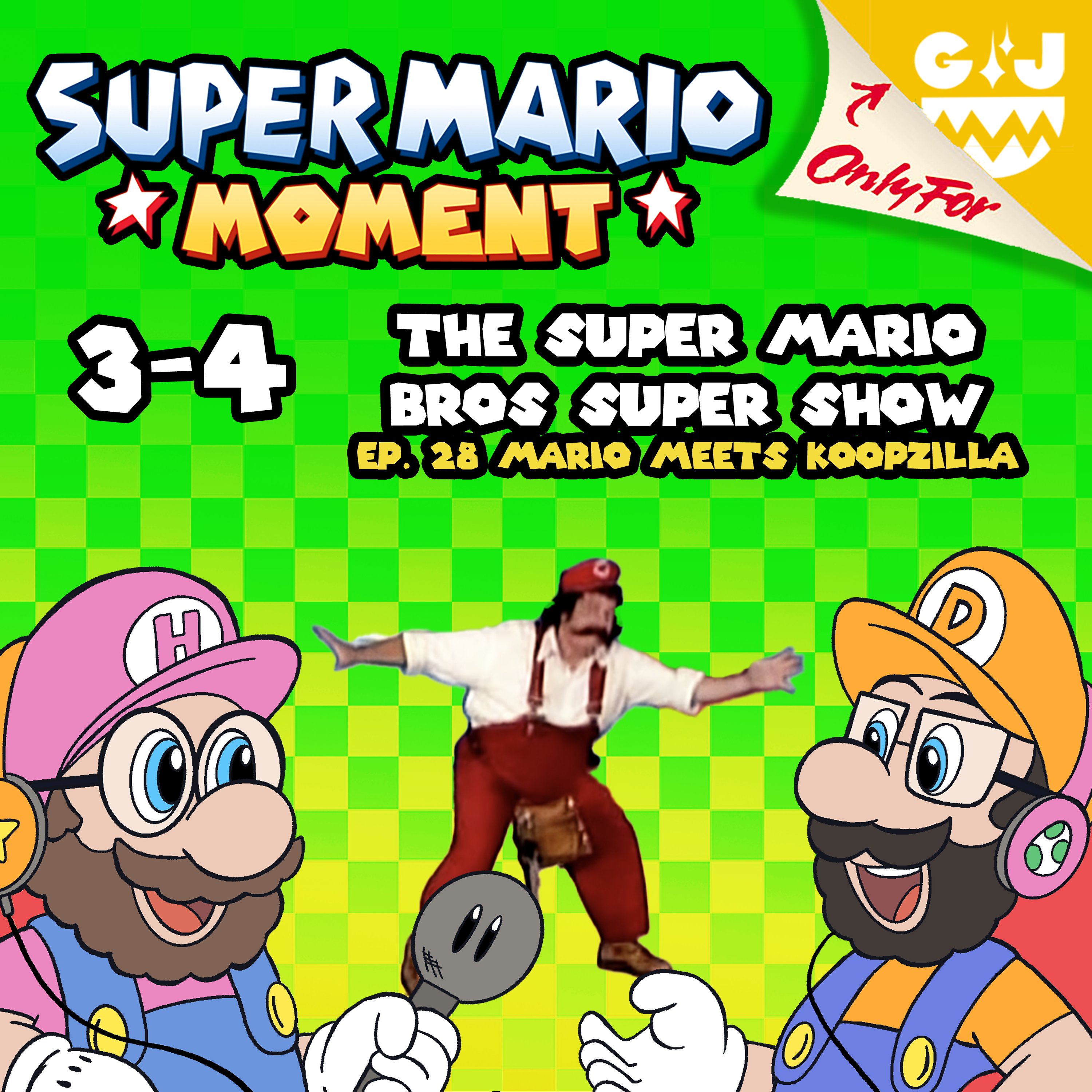 3-4 The Super Mario Bros Super Show (with Derek & Doug from Skreeonk!) episode artwork