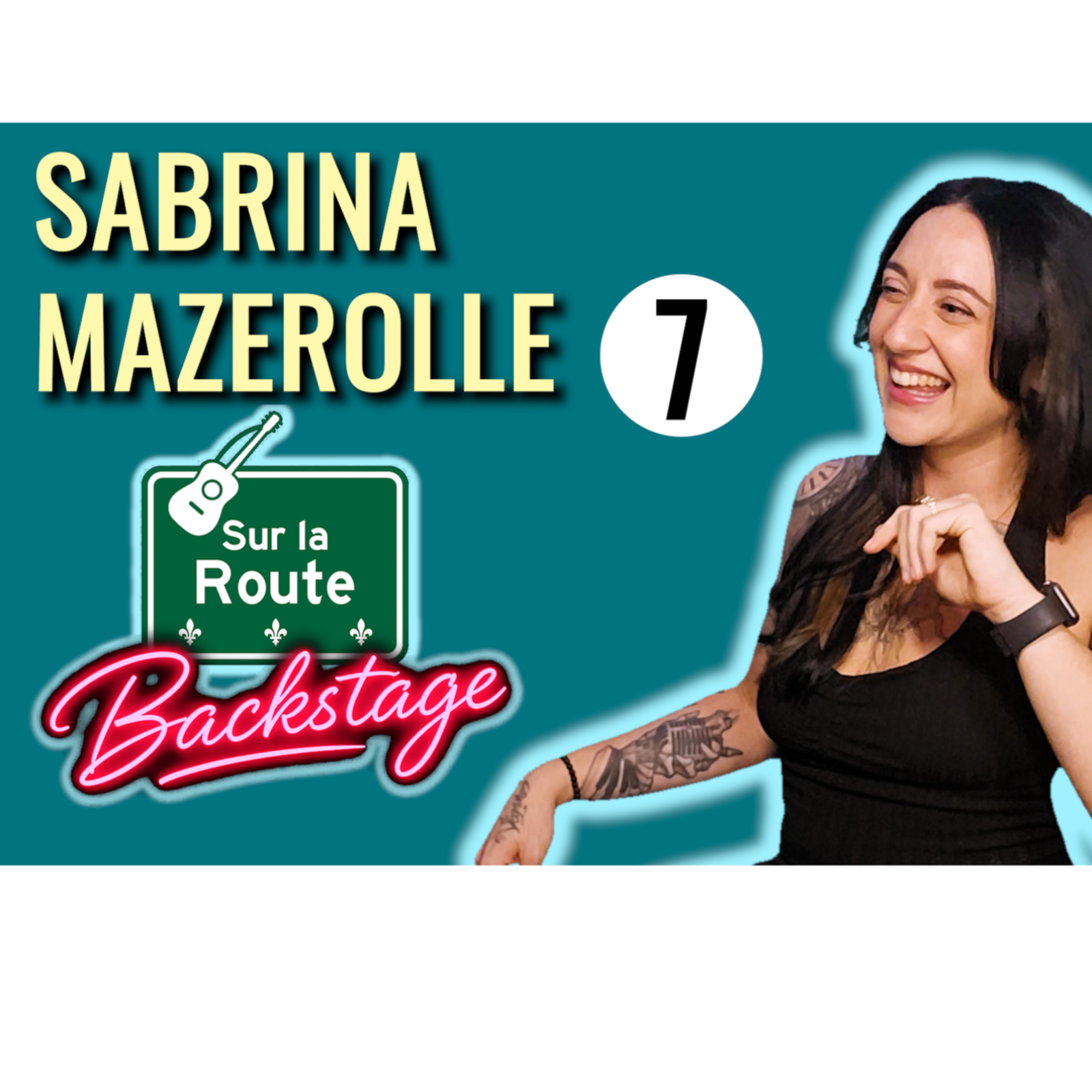 Chanteuse sur l'océan, blues et histoires tordantes avec Sabrina Mazerolle - Sur la Route épisode 7 episode artwork